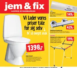 Jem & fix - Tilbudsavis gyldig fra 19.10.2025