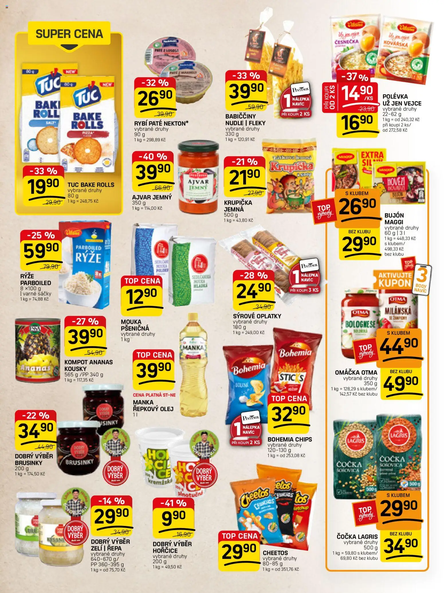 Flop leták - FlopTop od 08.04.2026 | Strana: 8 | Produkty: Vejce, Rýže, Hořčice, Body