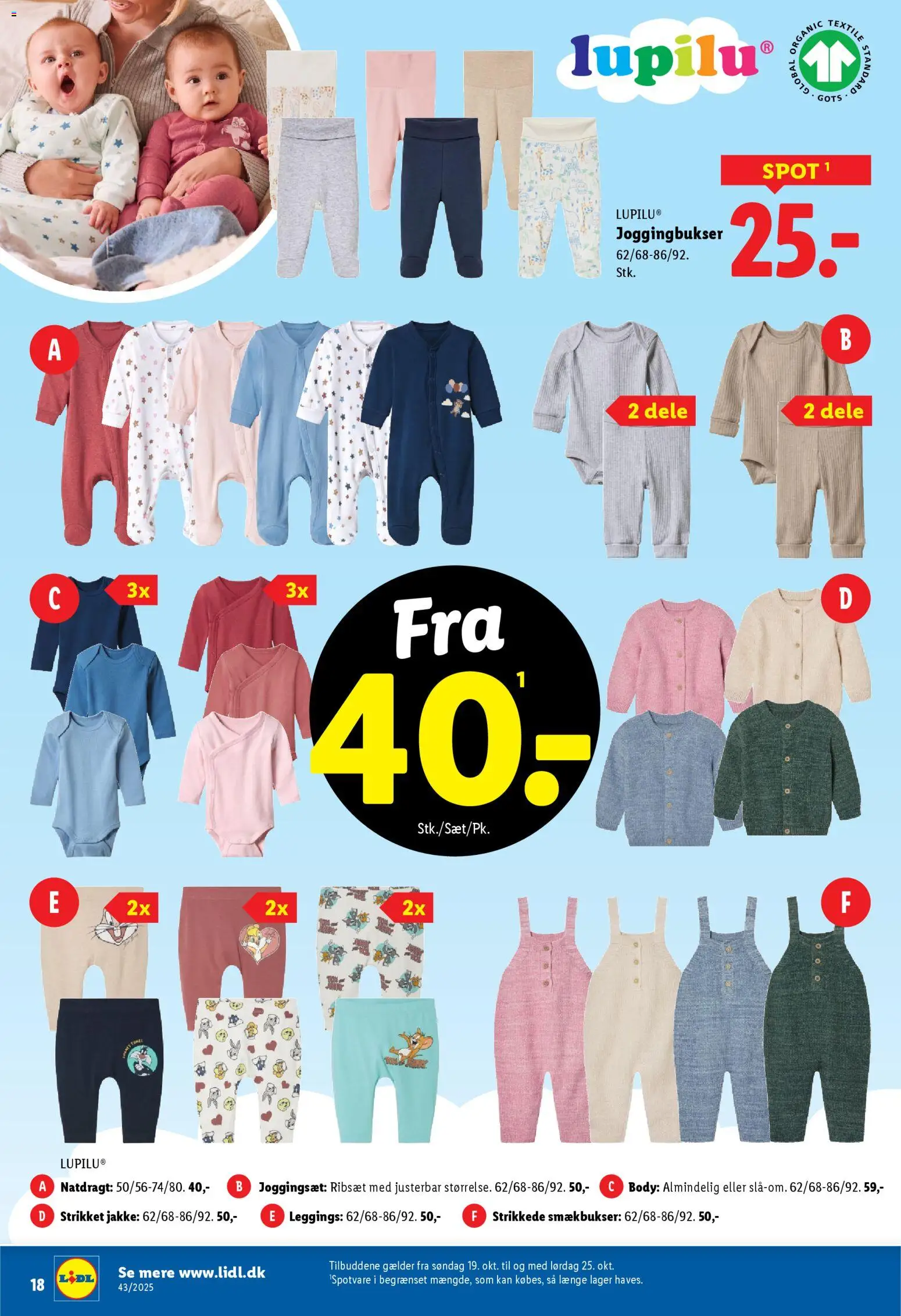 Lidl tilbudsavis – gyldig fra 19.10.2025 | Side: 2 | Produkter: Jakke, Leggings, Søm