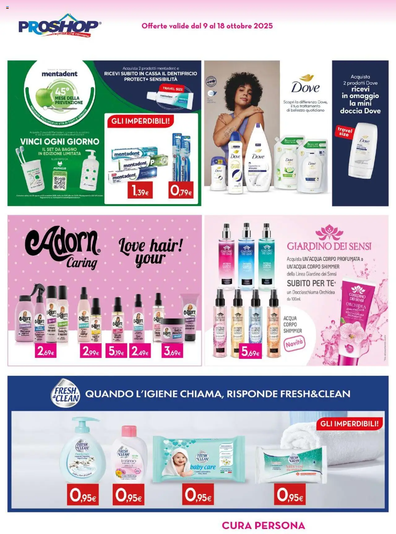 Volantino Proshop del 09.10.2025 | Pagina: 6 | Prodotti: Sapone, Intimo, Acqua, Orchidea