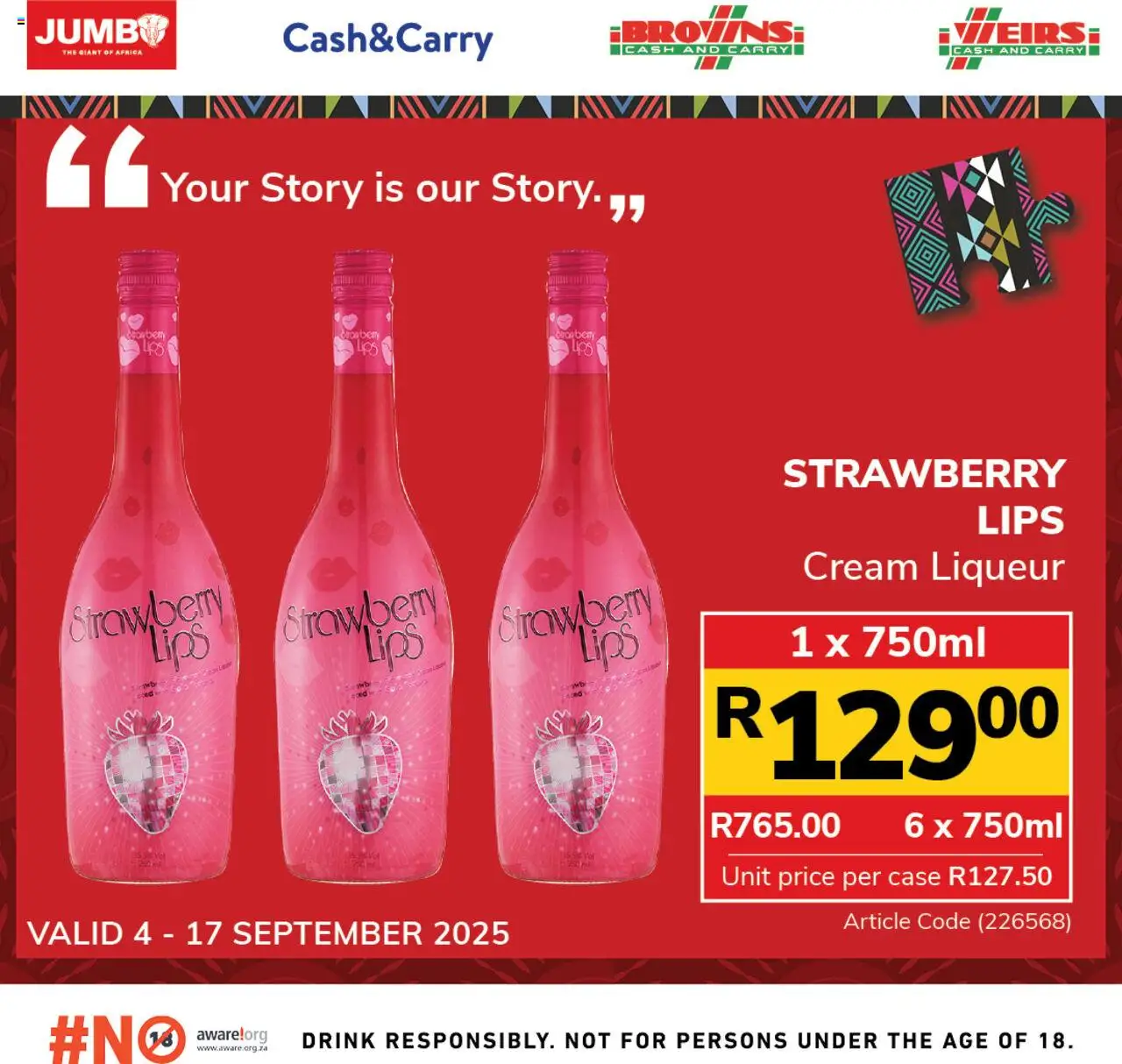 New Jumbo catalogue – valid from 04.09.2025 | Page: 1 | Products: Case, Cream