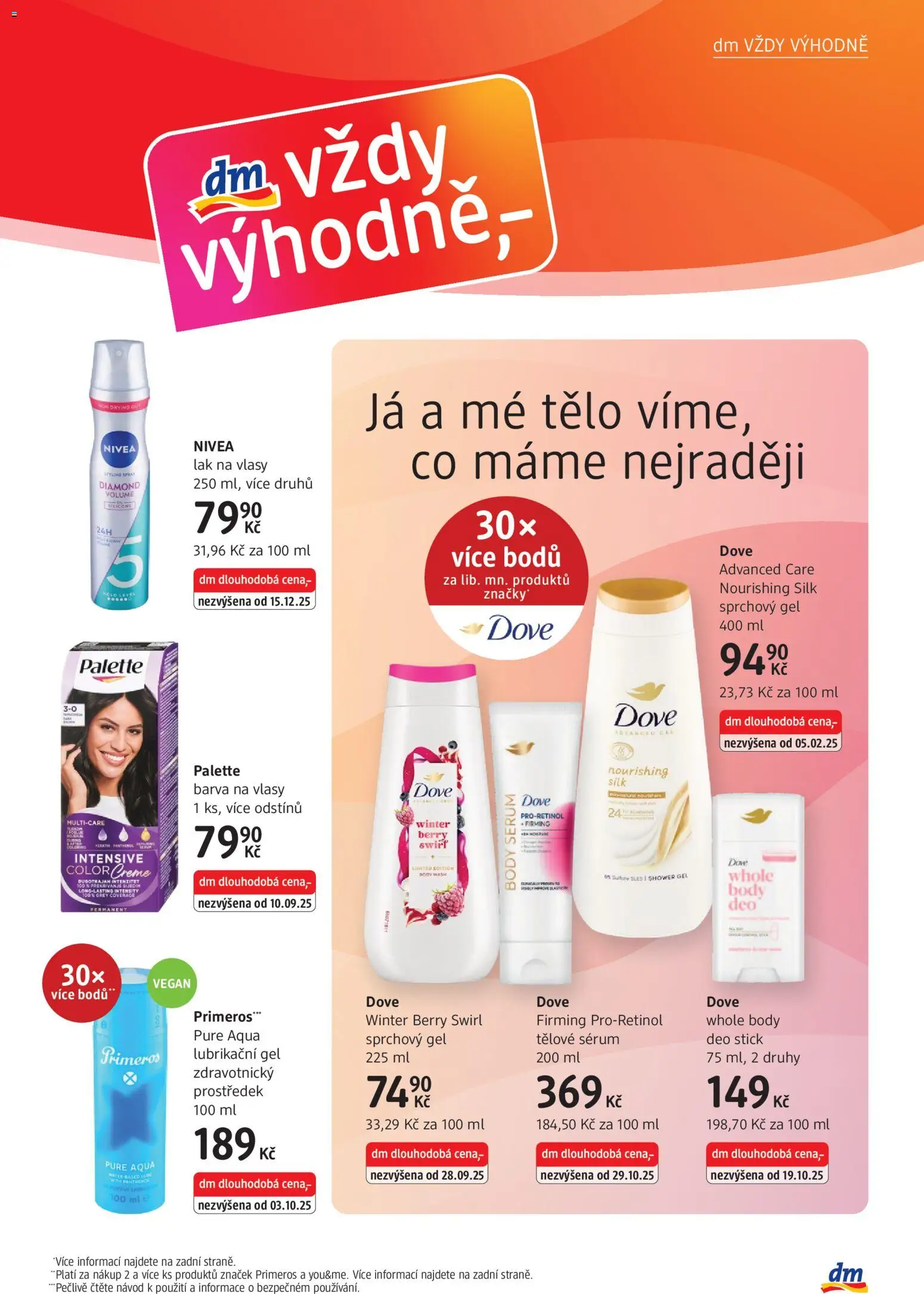 dm drogerie leták od 05.02.2026 | Strana: 9 | Produkty: Sprchový gel, Vegan, Nivea, Sérum