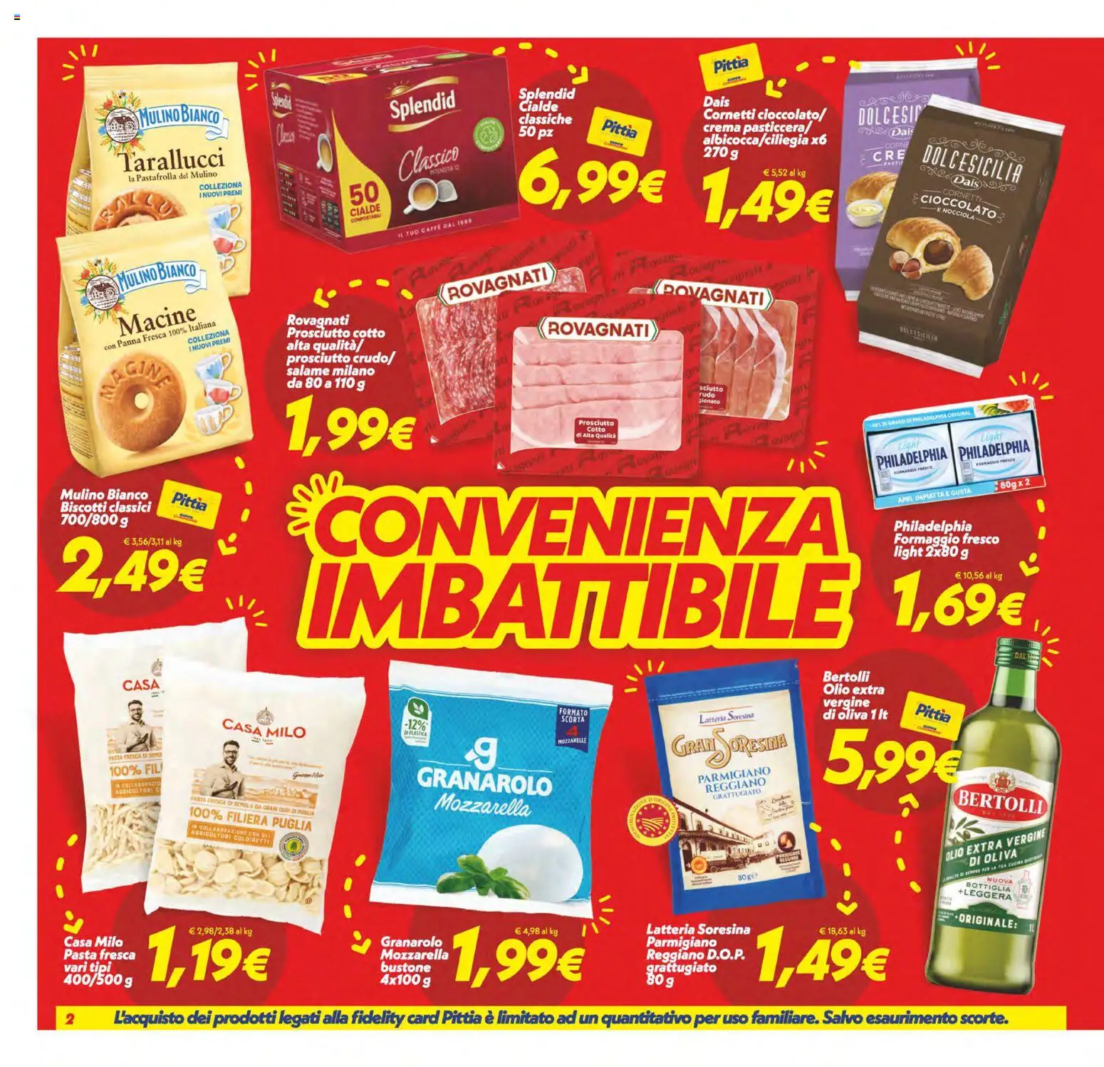 Volantino SuperConveniente del 28.04.2026 | Pagina: 2 | Prodotti: Crema, Cioccolato, Salame, Olio
