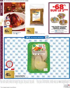 Carrefour Market - Prévisualisation de Carrefour Market Aïd el fitr valide à partir de 13.03.2026 | Page: 14 | Produits: Olives, Cuisses de poulet, Poids, Persil