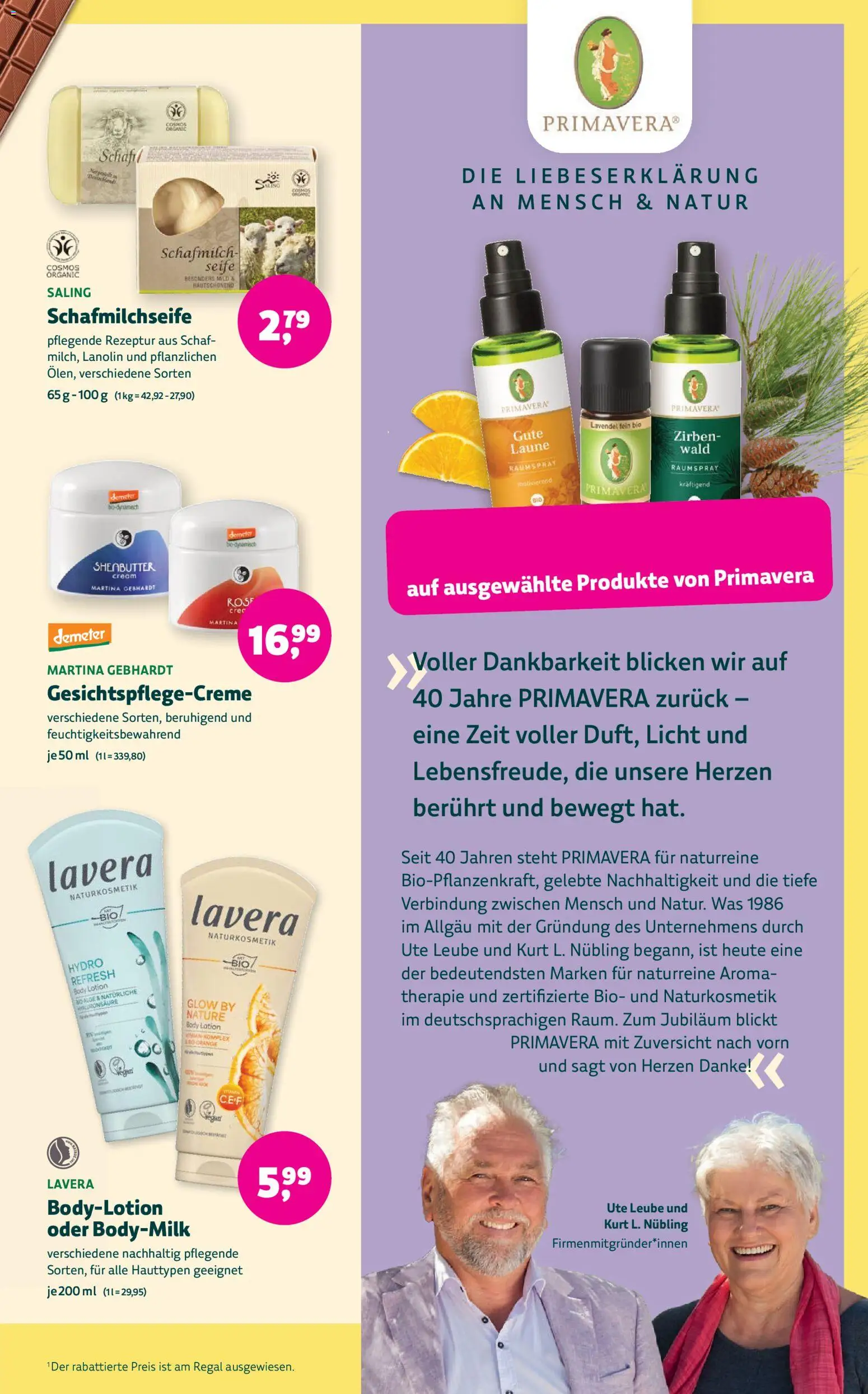 BioMarkt Prospekt 	 – gültig ab 25.03.2026 | Seite: 17 | Produkte: Regal, Seife, Body Lotion, Lavendel