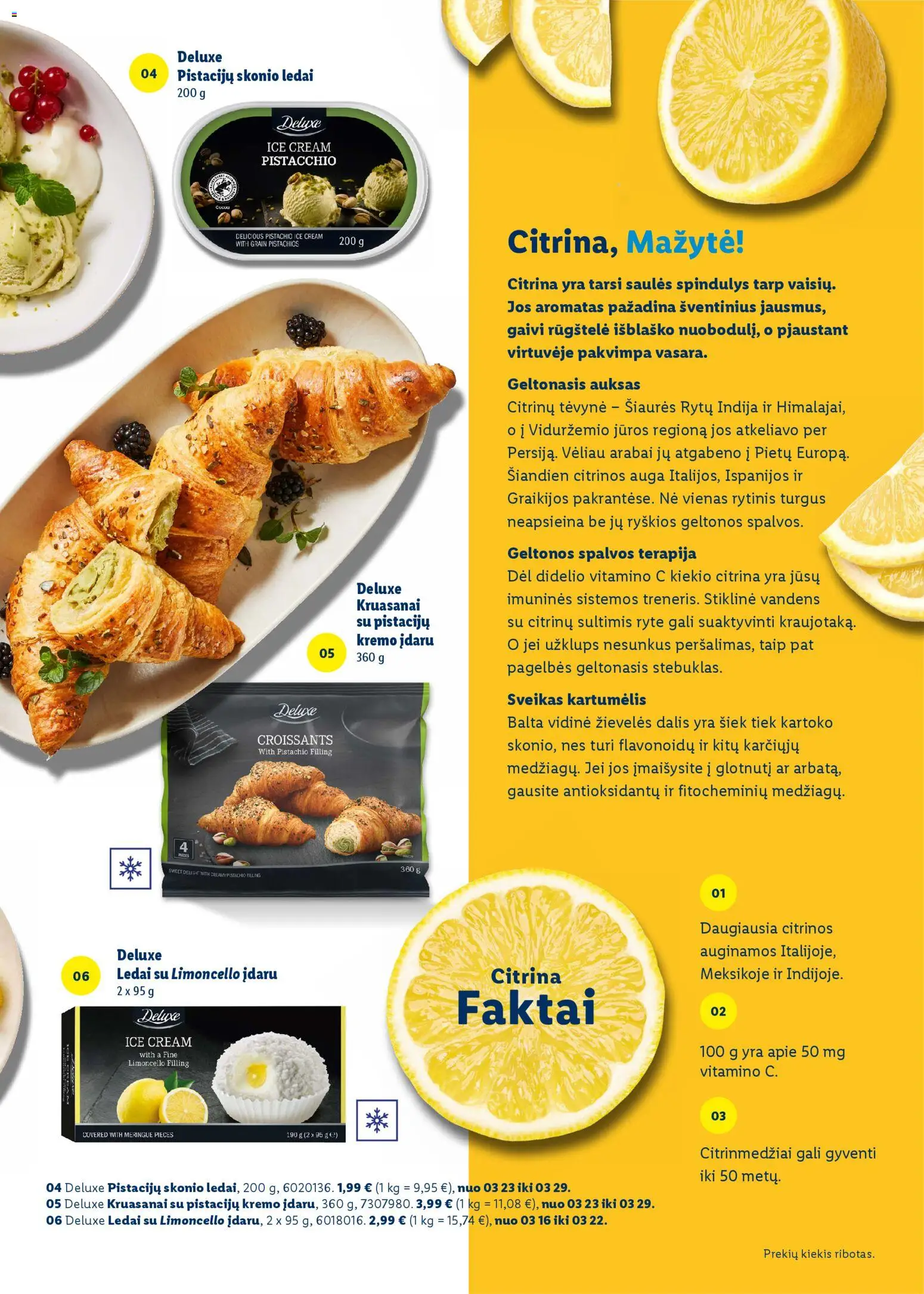 LIDL akcijos nuo 01.03.2026 | Puslapis: 63 | Prekių: Ledai