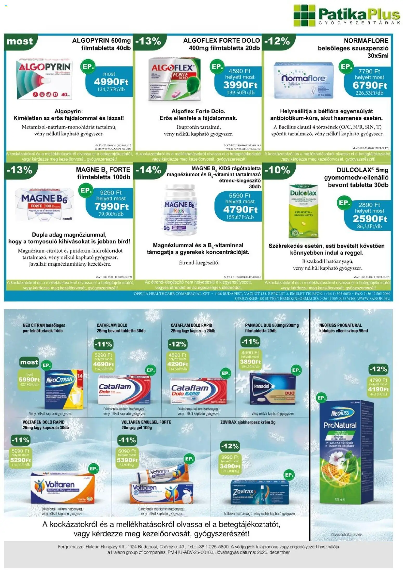 PatikaPlus akciós ujság - amely érvényes a következő dátumtól: 01.01.2026 | Oldal: 3