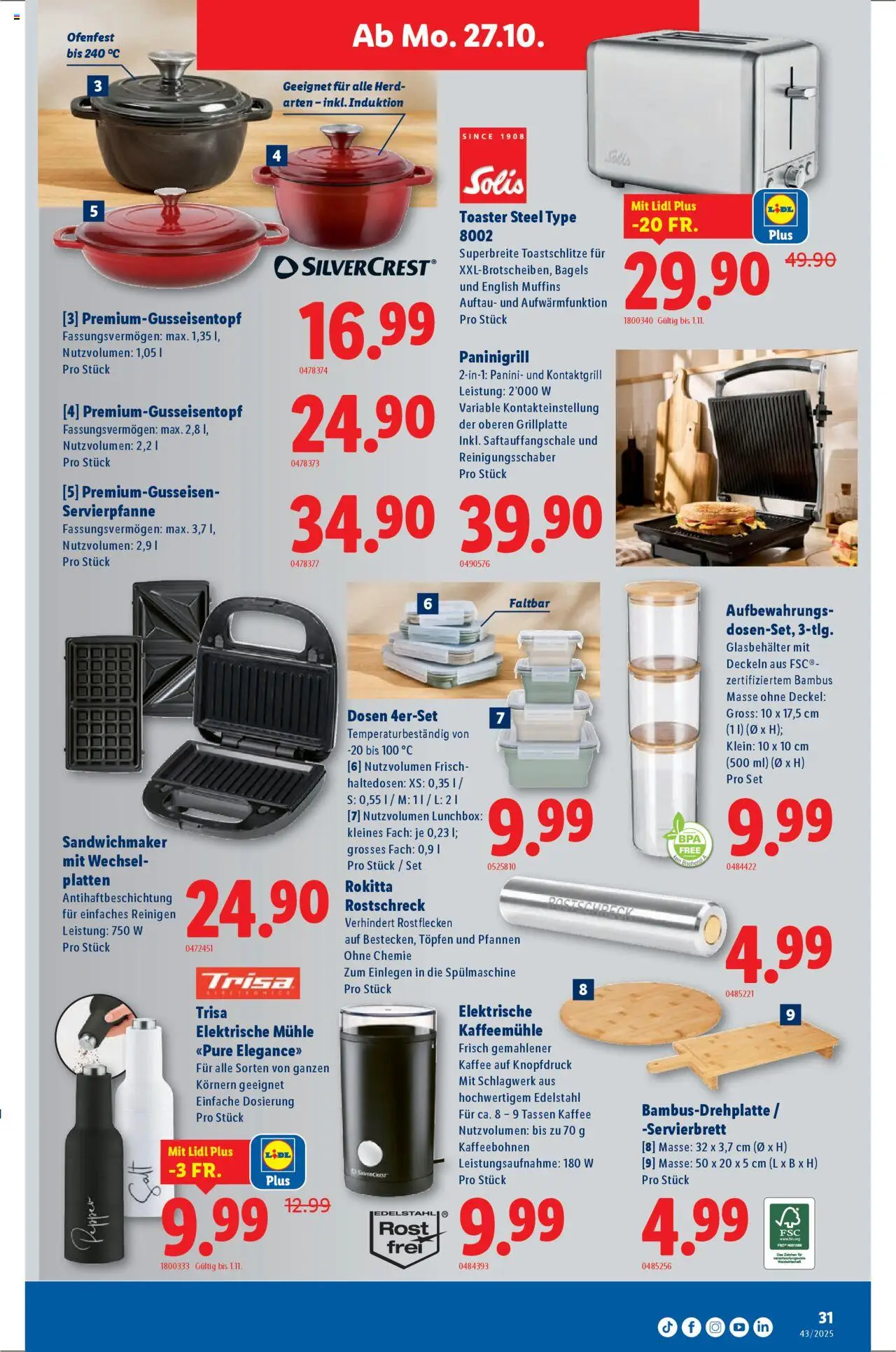 Lidl Aktionen – gültig ab 23.10.2025 | Seite: 31