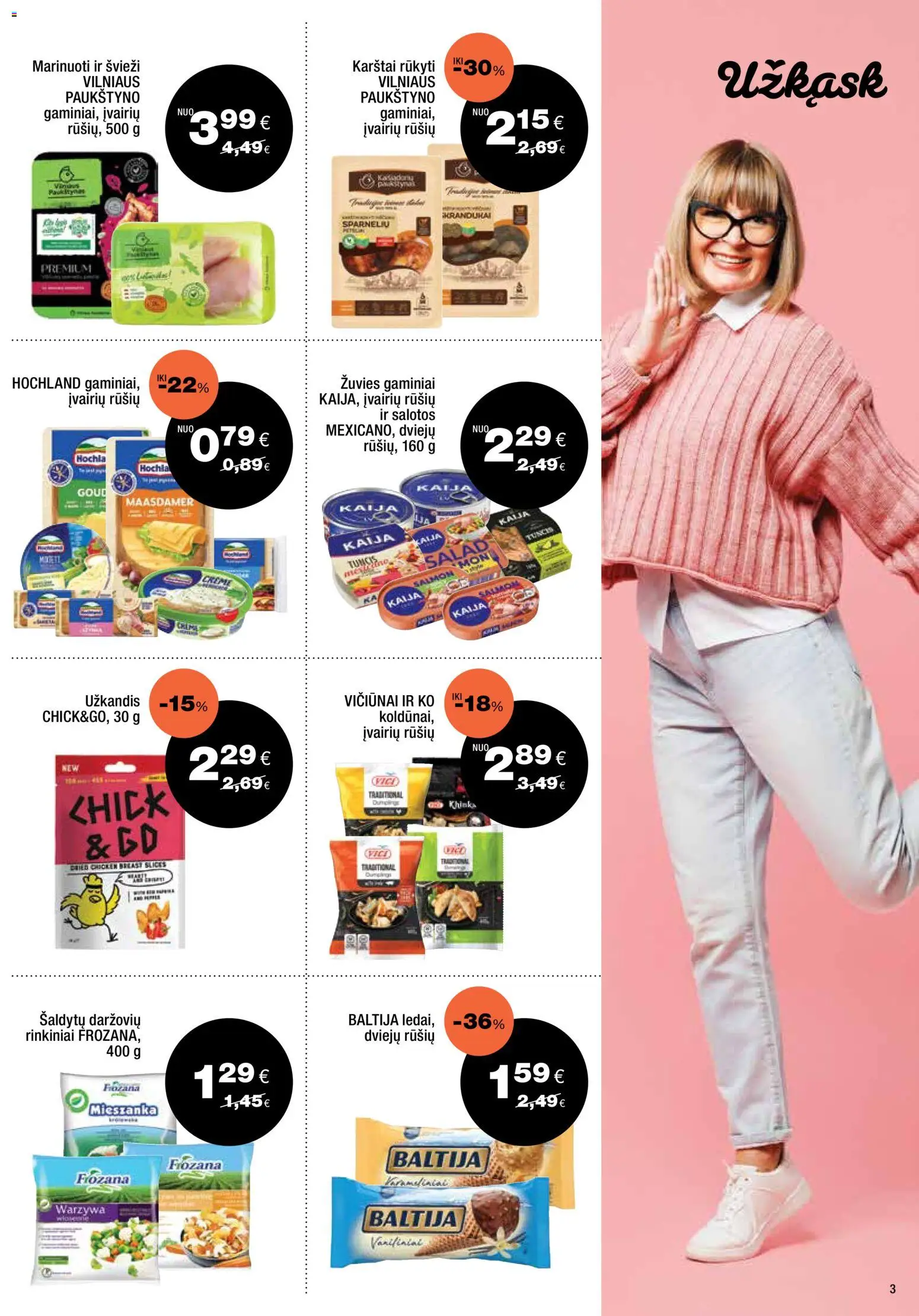 Express market akcijos nuo 26.10.2025 | Puslapis: 3 | Prekių: Salotos