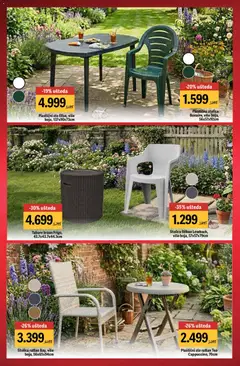 Plastična stolica Bonaire, više boja, 56x57x92cm, Plastic chair Bonaire, available in multiple colors, dimensions 56x57x92cm - pregled Mega Maxi kataloga - važi od 02.04.2026 | Strana: 4 | Proizvode: Sto, Stolica, Tabure