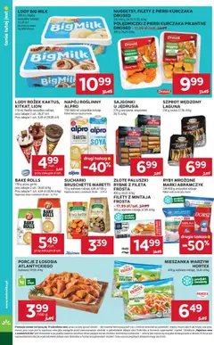 Stokrotka Gazetka od 18.09.2025 | Strona: 32 | Produkty: Miruna, Paluszki, Mieszanka warzyw, Lody