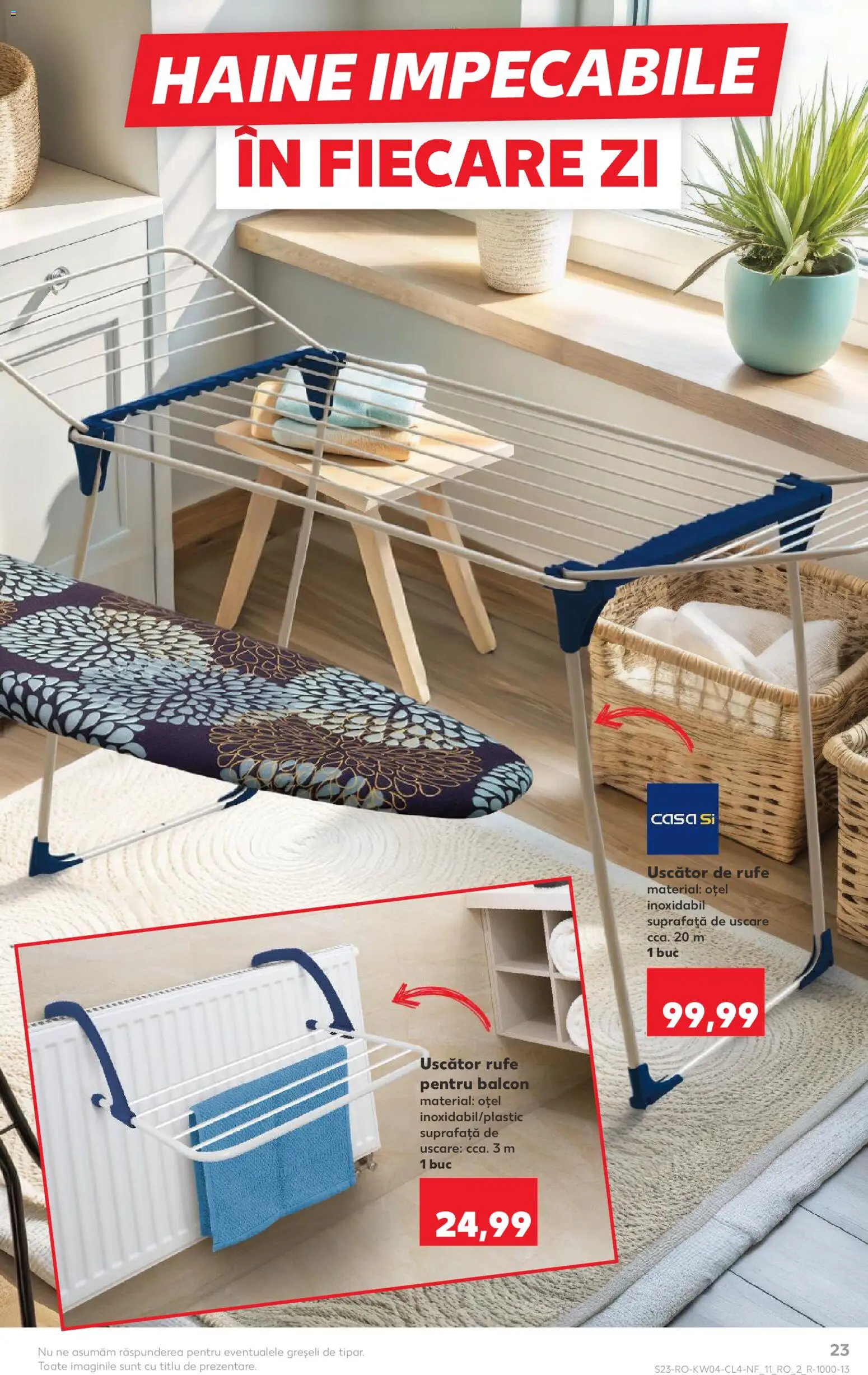 Kaufland RO akciós ujság - amely érvényes a következő dátumtól: 21.01.2026 | Oldal: 23