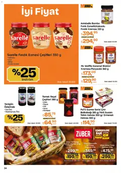 20.11.2025 tarihinden itibaren geçerli olan Migros kataloğu önizlemesi | Sayfa: 34