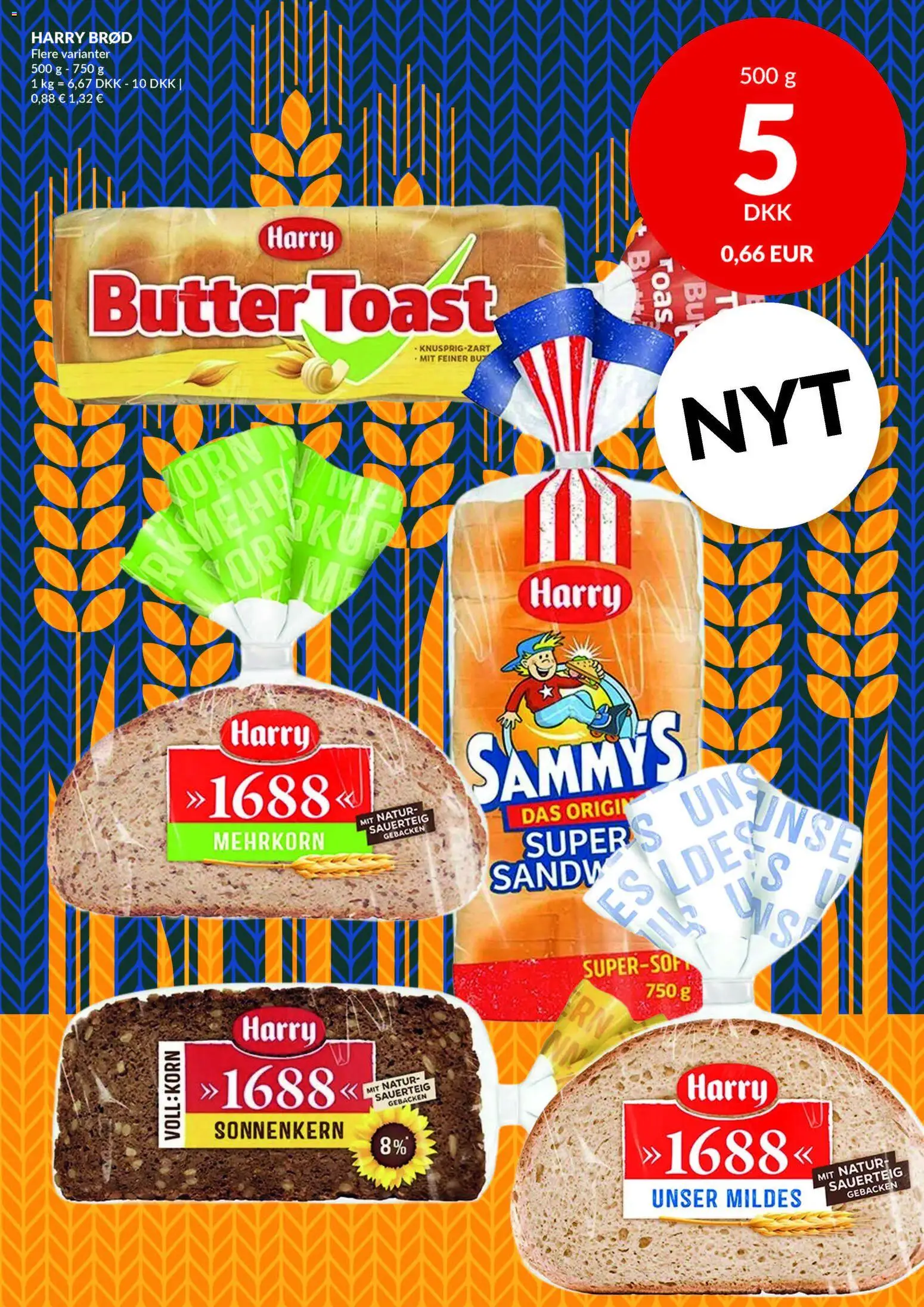 Nielsen Discount tilbudsavis – gyldig fra 19.03.2026 | Side: 45 | Produkter: Brød, Korn