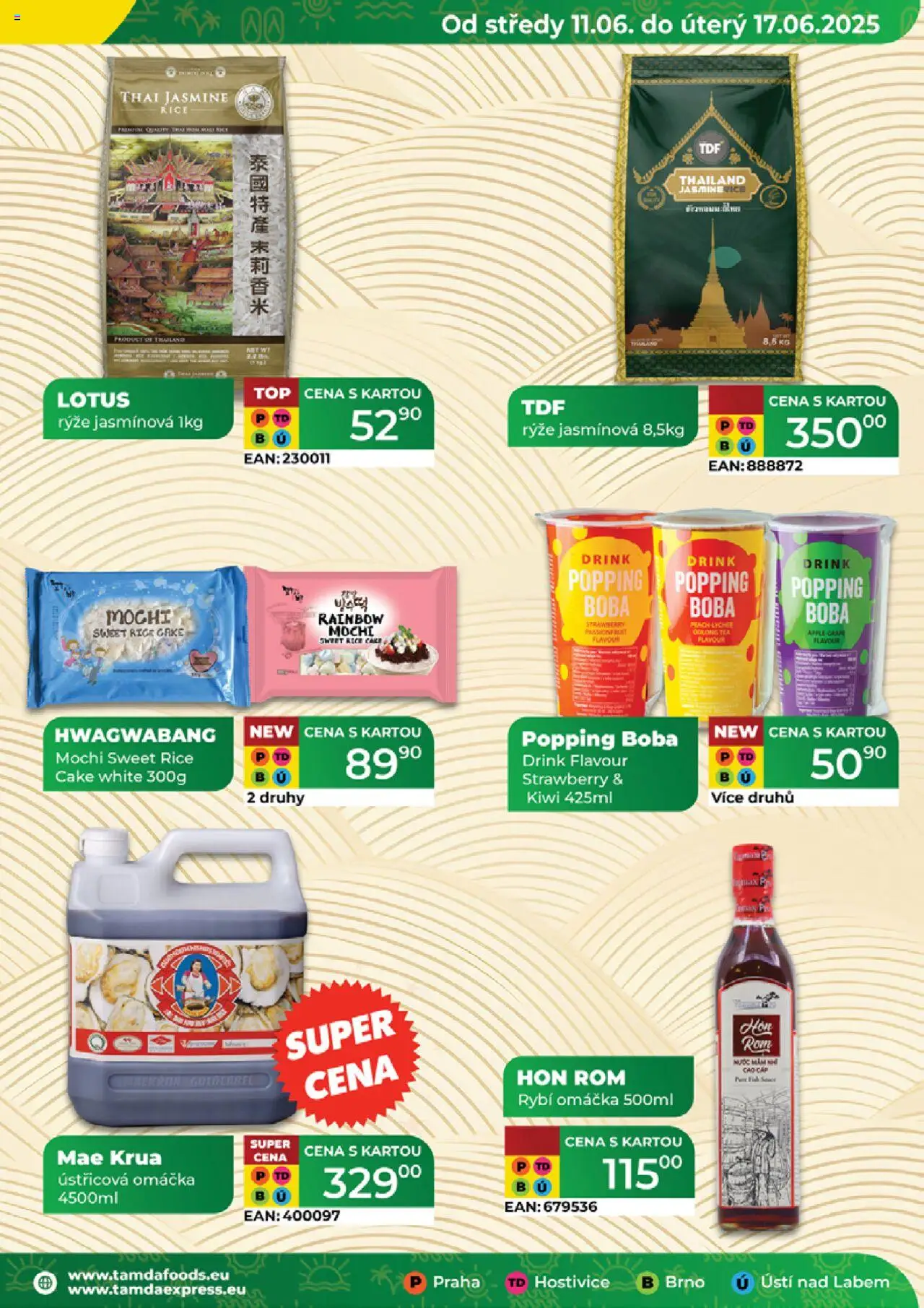 Tamda Foods leták od 11.06.2025 | Strana: 33 | Produkty: Rýže, Apple, Ústřicová omáčka, Lotus