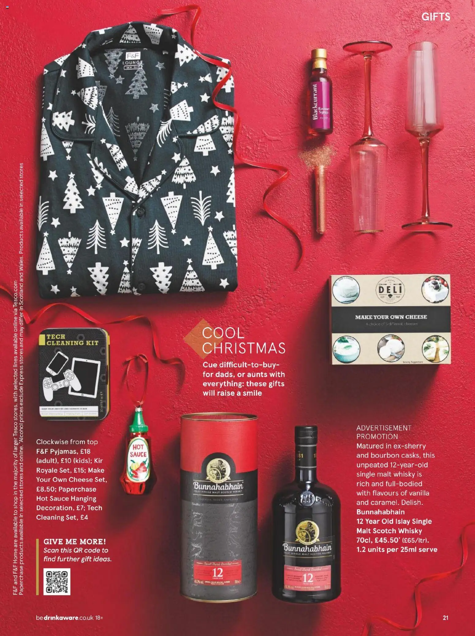 {H1} | Page: 21 | Products: Sauce, Scotch whisky, Cheese, Whisky