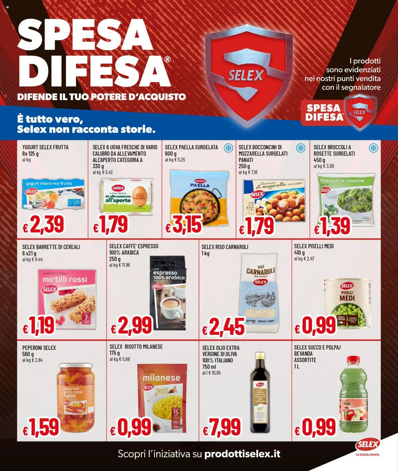Volantino Galassia del 11.08.2025 | Pagina: 8 | Prodotti: Yogurt, Succo, Mirtilli, Broccoli