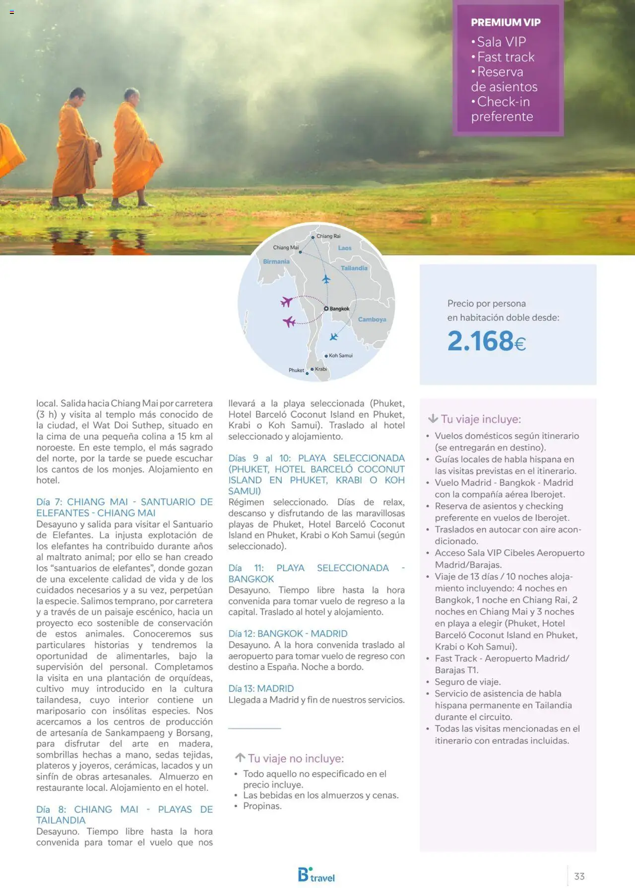 B the travel brand Asia 2025 │ válido desde el 15.11.2024 | Página: 33