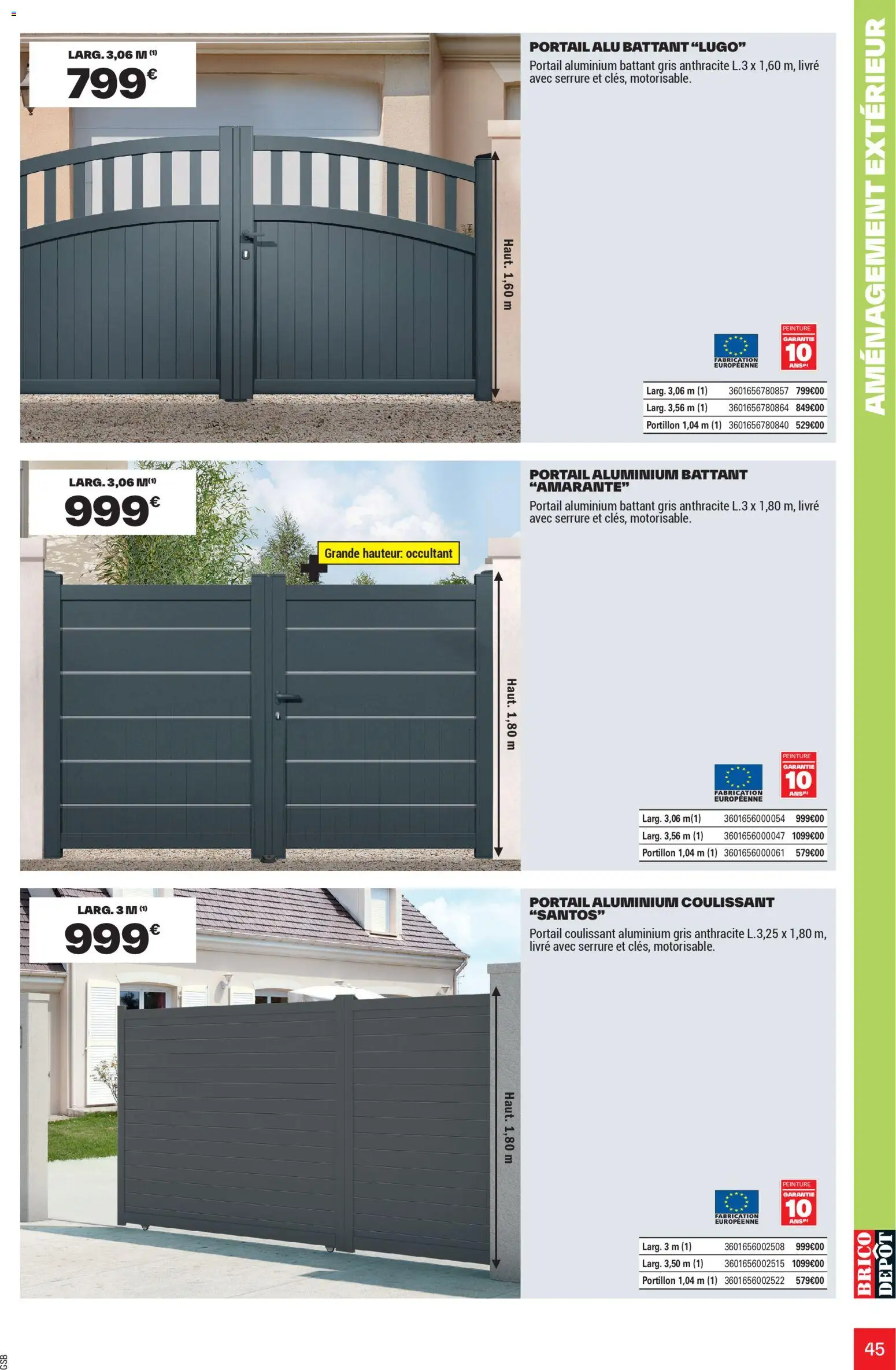 {H1} | Page: 45 | Produits: Portail, Livre