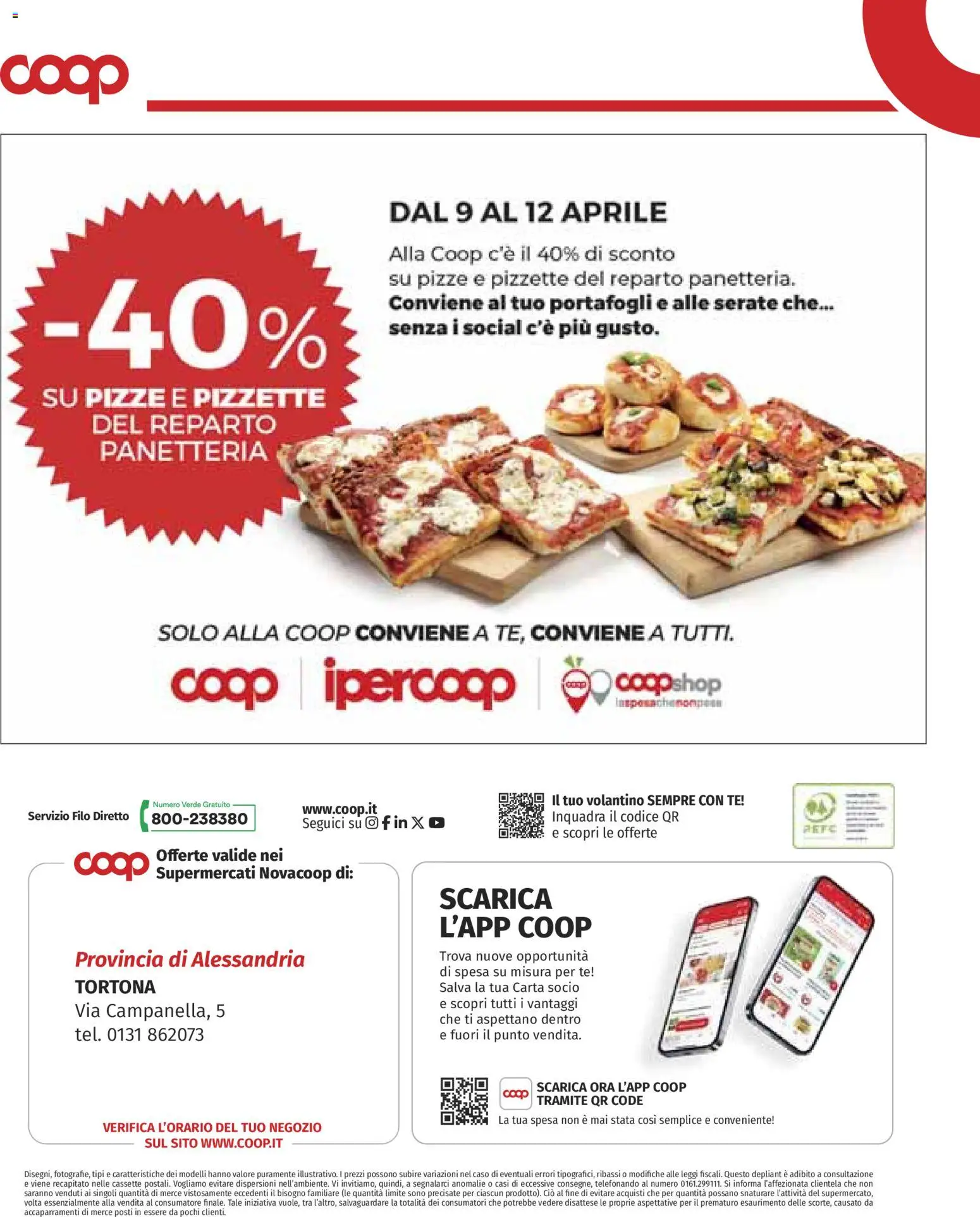 Volantino COOP del 07.04.2026 | Pagina: 4 | Prodotti: Tè