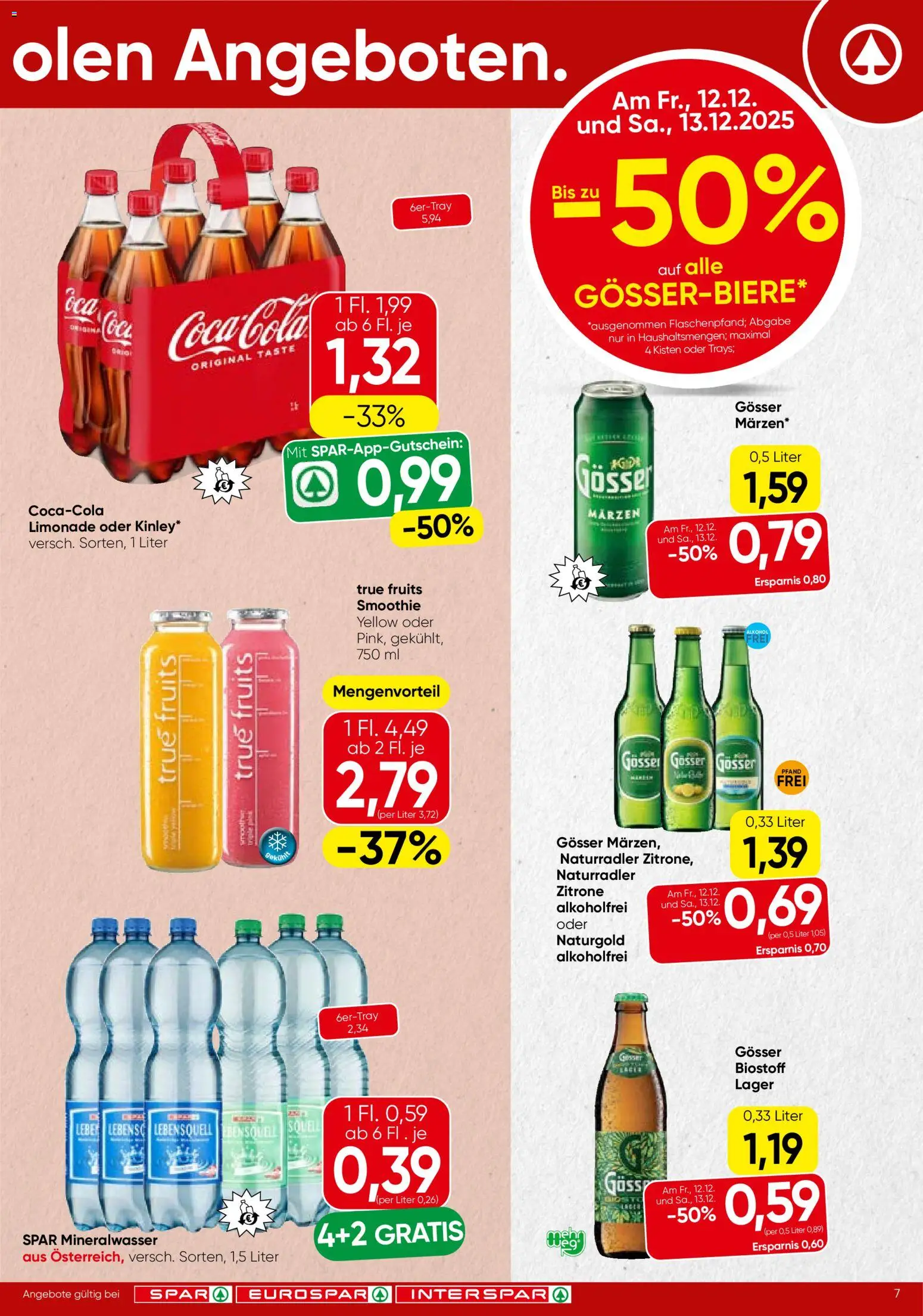 Spar Flublatt - Wien gültig ab 11.12.2025 | Seite: 7 | Produkte: Zitrone