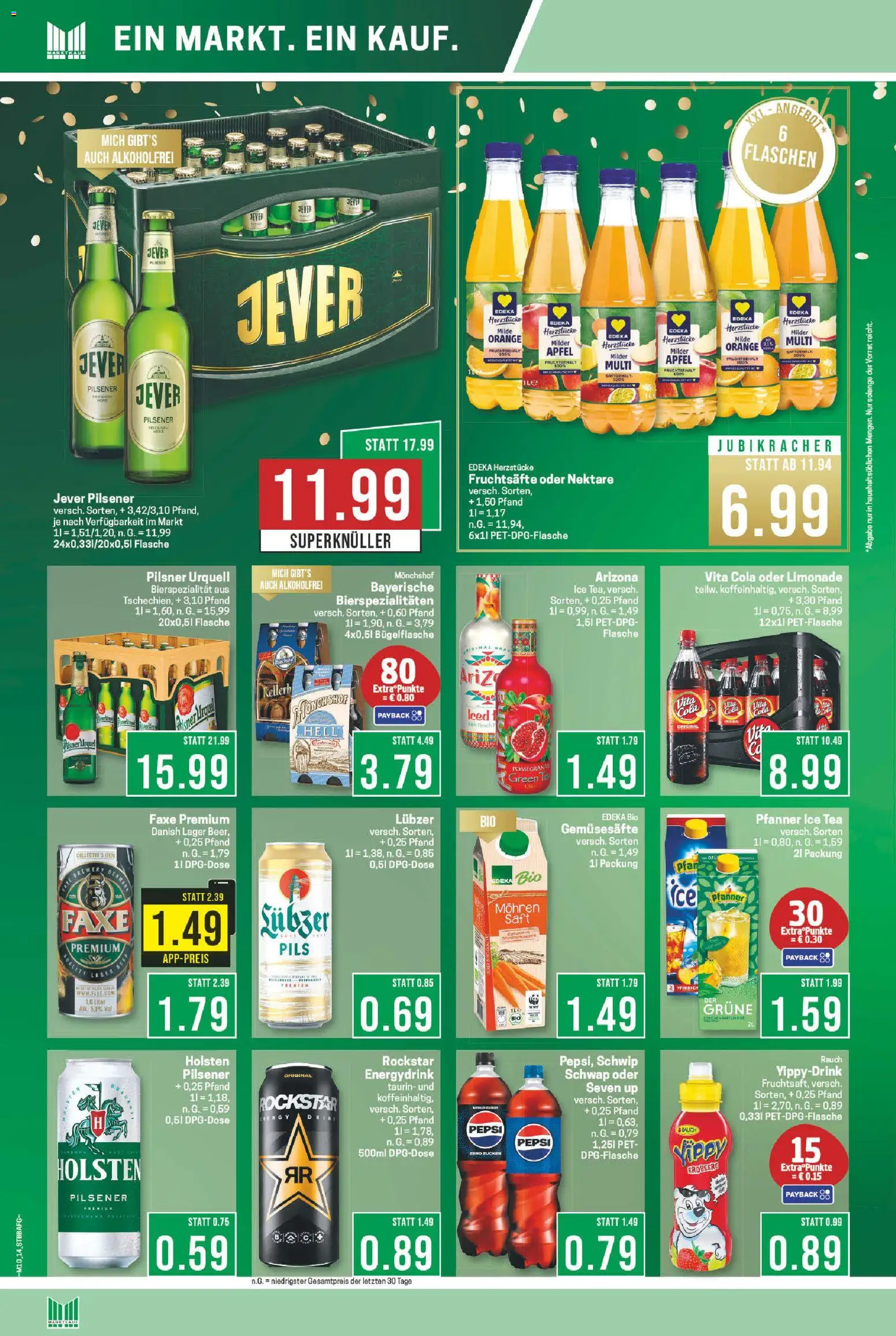 Marktkauf Prospekt 	 – gültig ab 02.03.2026 | Seite: 14 | Produkte: Cola, Äpfel, Holsten, Jever
