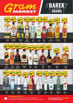 Pogląd oferty "Gram Market Gazetka - Barek" - ważna od 07.01.2026
