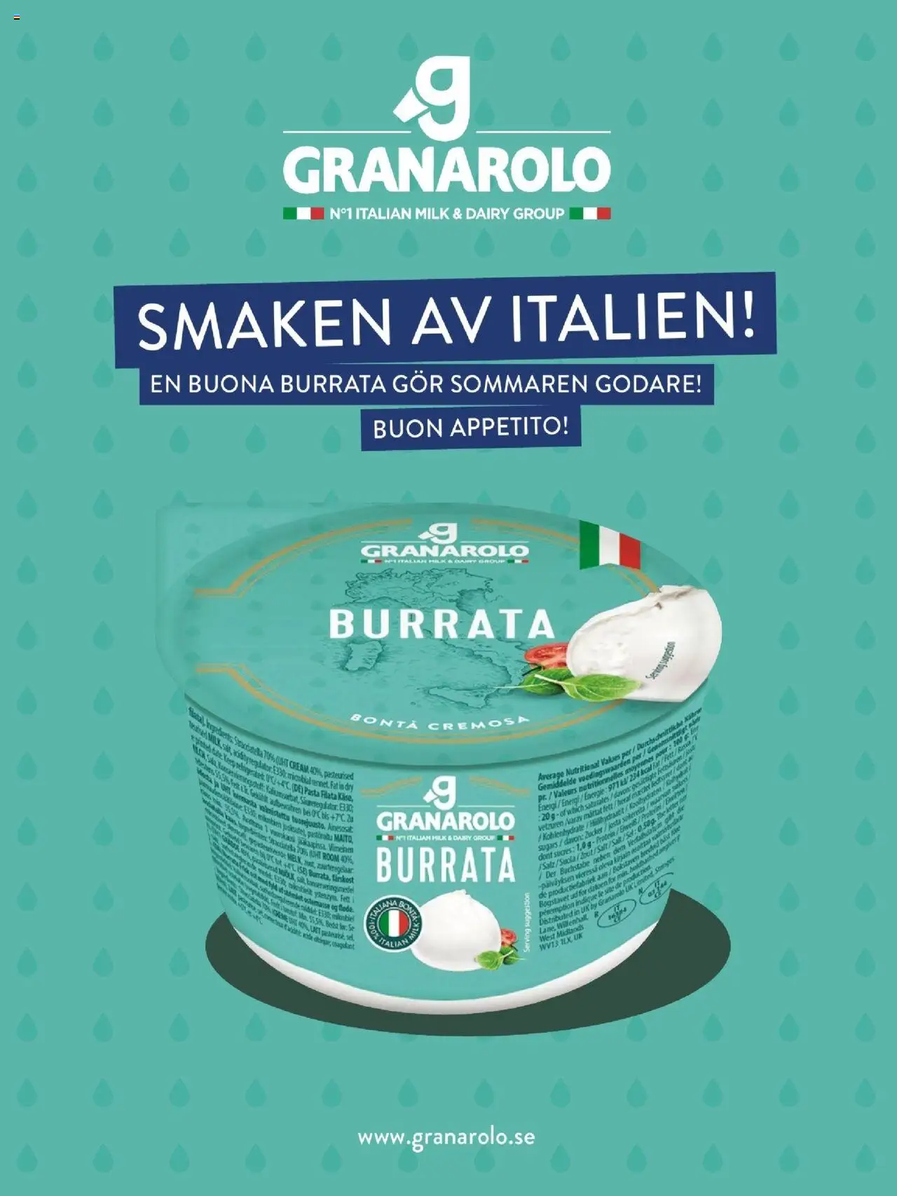 Hemköp reklamblad aktuell från 01.09.2025 | Sida: 24 | Produkter: Burrata, Te, Pasta