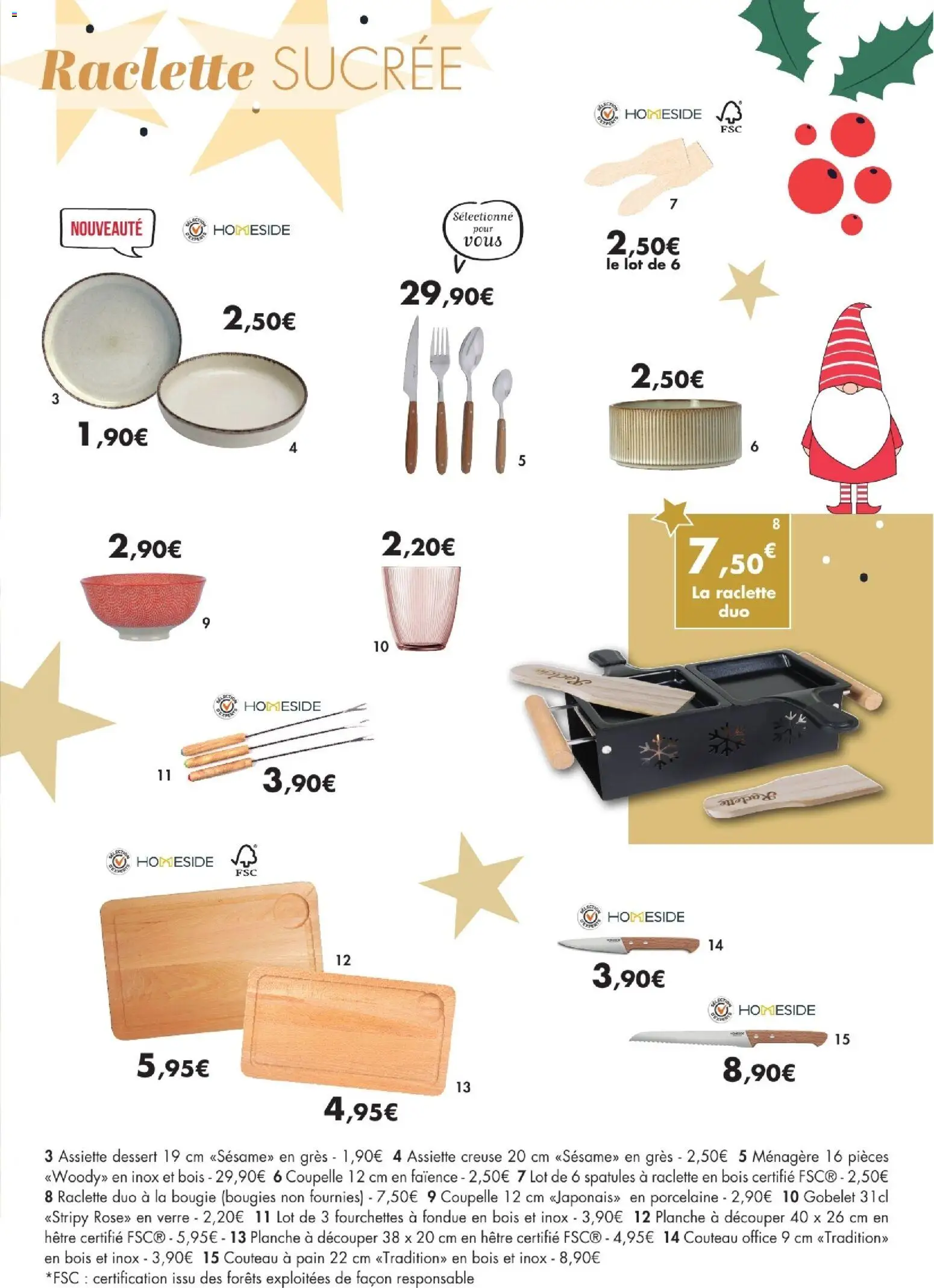 {H1} | Page: 7 | Produits: Couteau, Grill, Planche à découper, Raclette