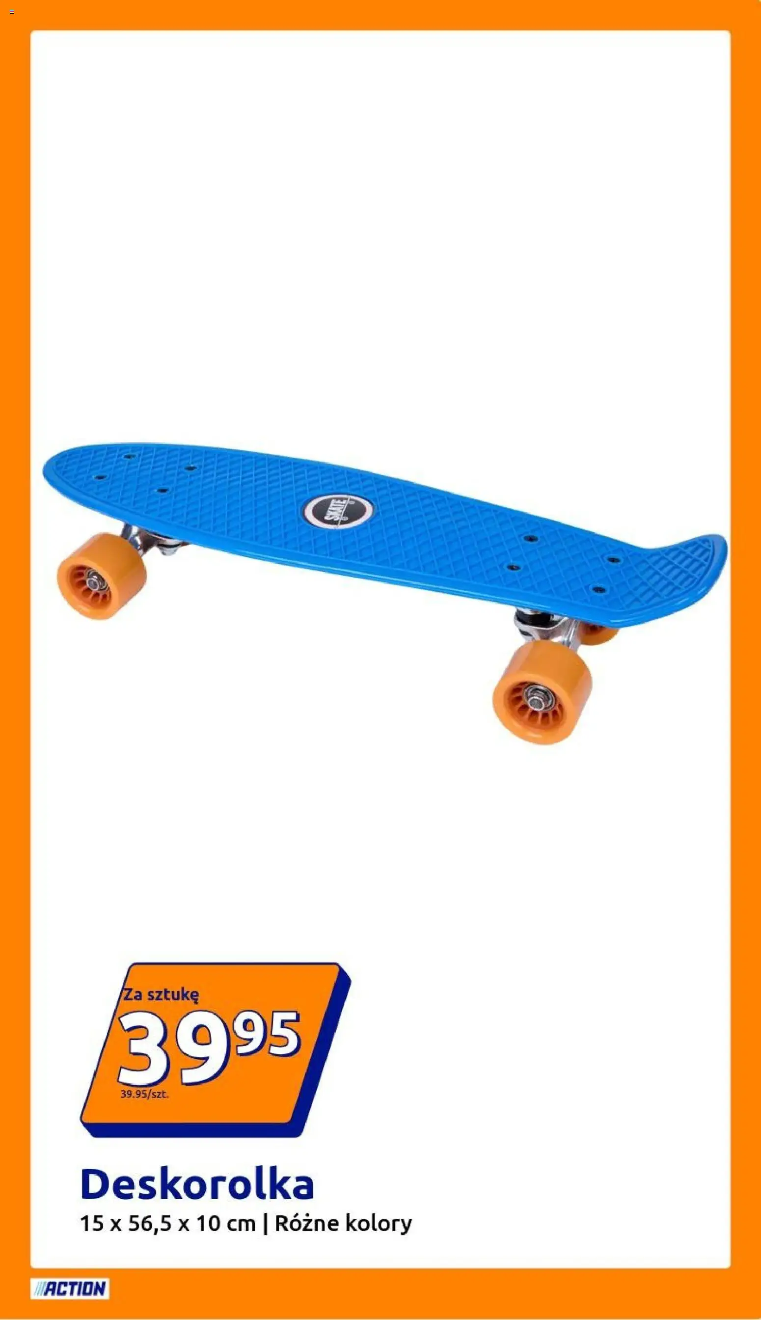 Action gazetka od 01.04.2026 | Strona: 3 | Produkty: Deskorolka