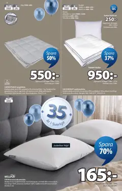 JYSK erbjudanden - Förhandsvisning av reklamblad från butik JYSK aktuell från 30.03.2026 | Sida: 12 | Produkter: Täcke, Kudde