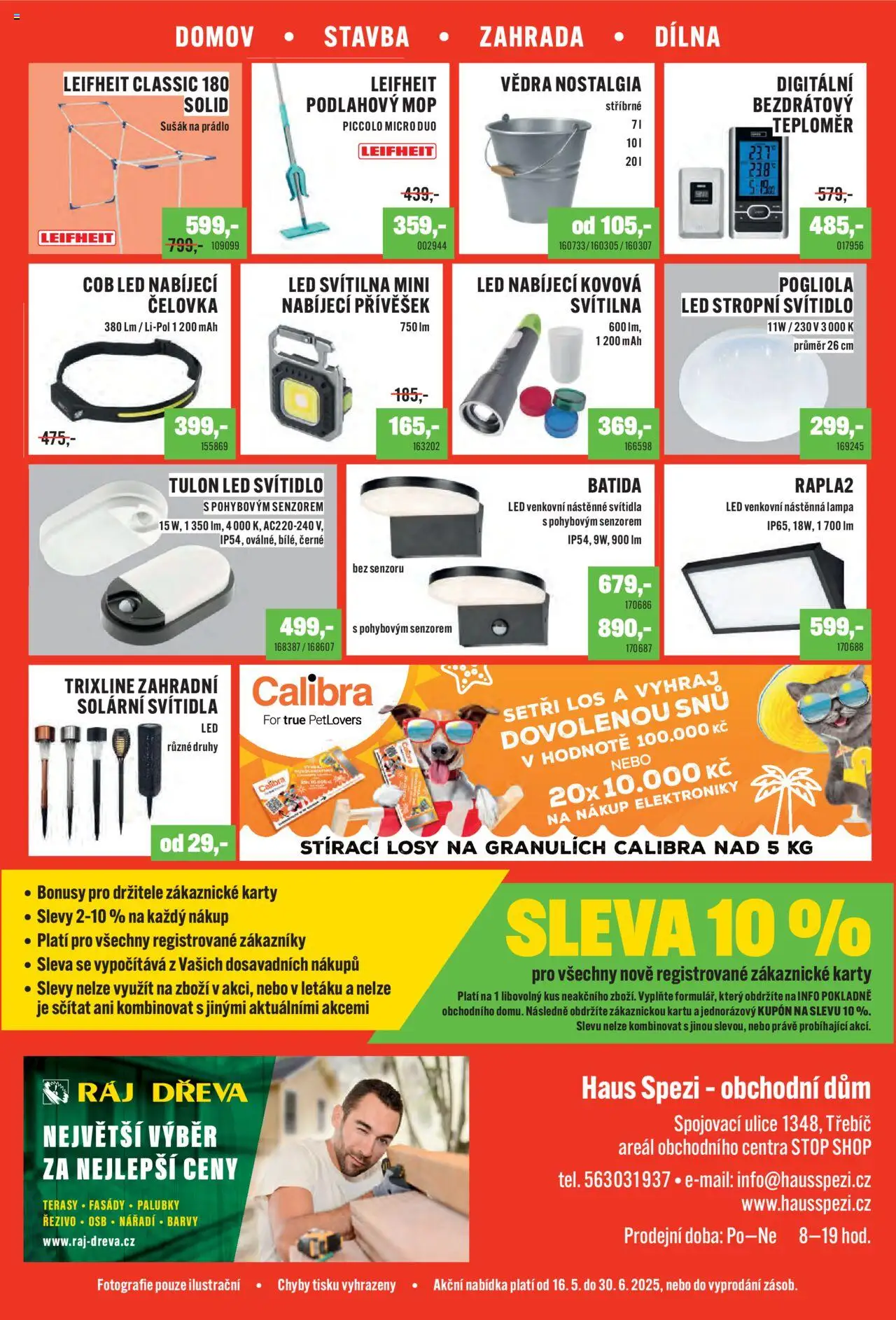 Haus Spezi leták od 16.05.2025 | Strana: 6 | Produkty: Mop, Teploměr, Nářadí, Barvy