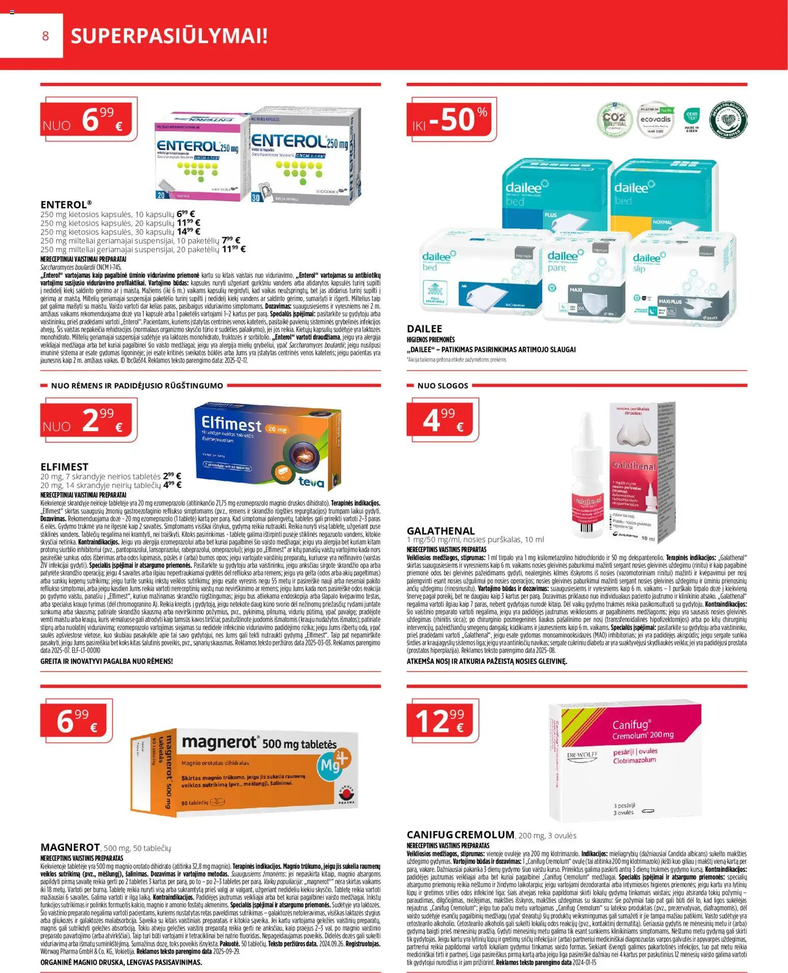 Norfa vaistinė akcijos nuo 01.04.2026 | Puslapis: 8