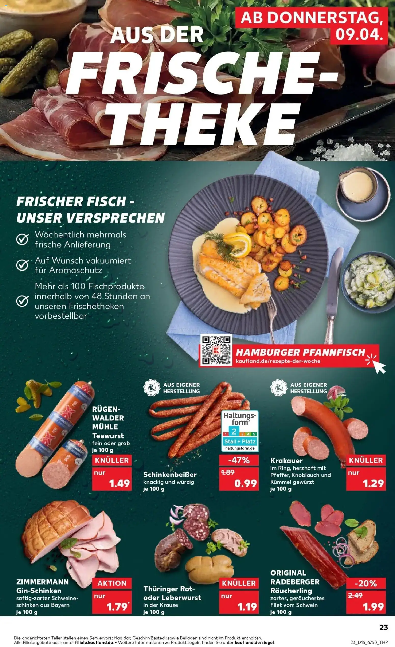 Kaufland Prospekt Berlin	 – gültig ab 07.04.2026 | Seite: 35 | Produkte: Mühle, Theke, Knoblauch, Schinken