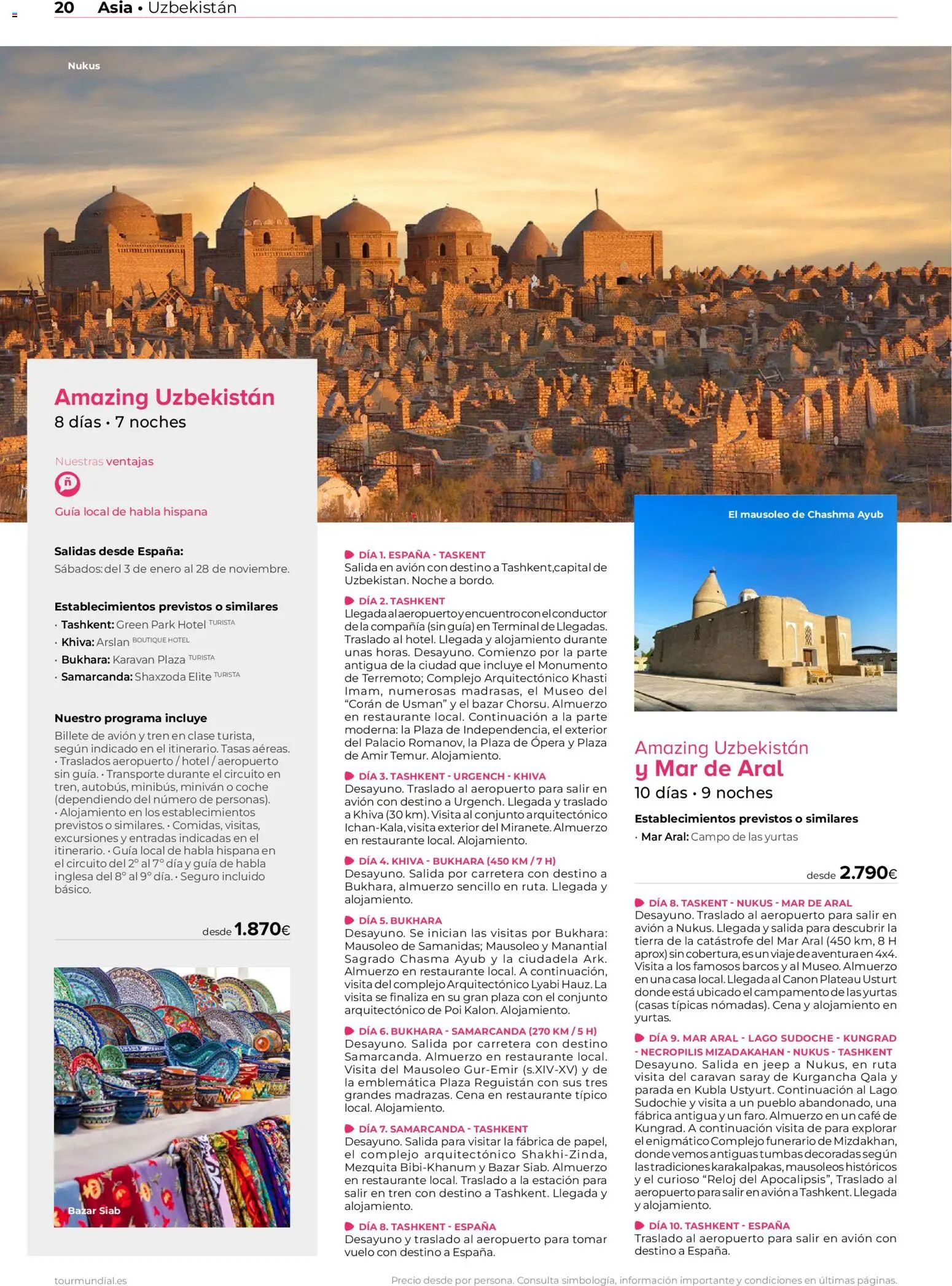 Viajes El Corte Inglés Asia y Oceanía │ válido desde el 01.01.2026 | Página: 20 | Productos: Café, Reloj