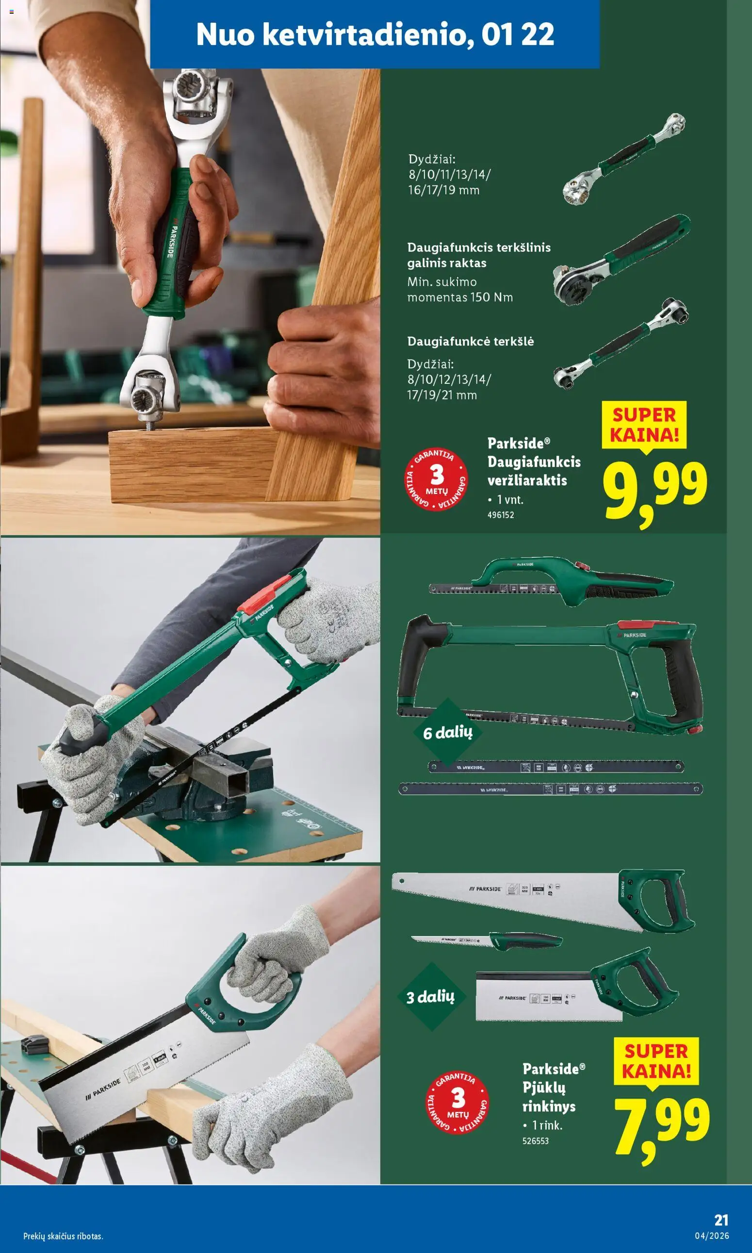 LIDL akcijos nuo 19.01.2026 | Puslapis: 21