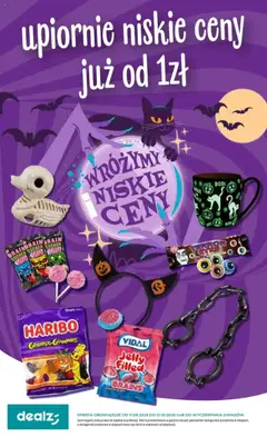 Pogląd oferty "Dealz Gazetka - Upiornie niskie ceny" - ważna od 11.09.2025