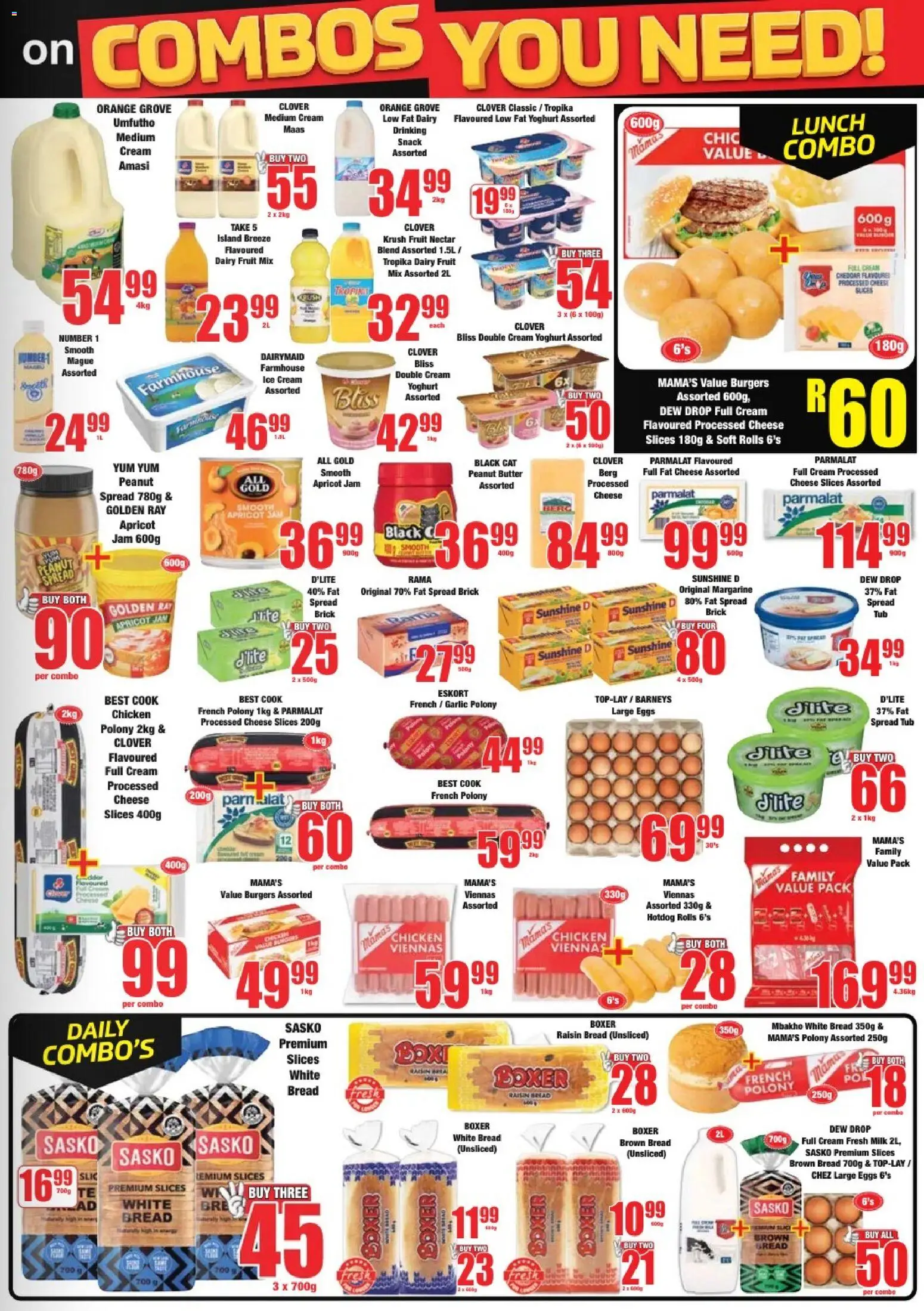 New Boxer catalogue – valid from 09.04.2026 | Page: 3 | Products: Butter, Cheese, Bread, Chicken