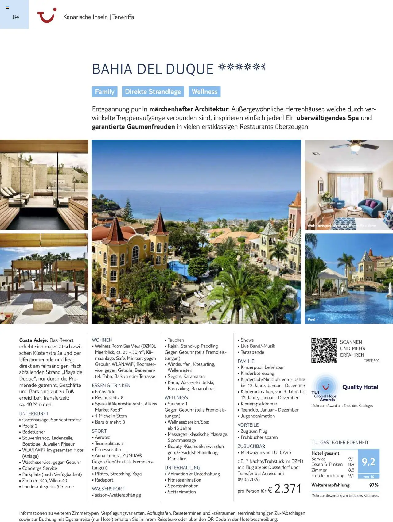 TUI Prospekt Kanaren, Kapverden & Senegal 2025/26	  – gültig ab 01.11.2025 | Seite: 84