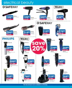 Clicks specials catalogue – valid from 17.12.2025 | Page: 17 | Products: Hair clipper, Brush