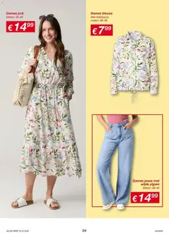 KiK - KiK folder tot 29.03.2026 - Voorbeeld van een folder van KiK, geldig van 22.03.2026 | Pagina: 4 | Producten: Blouse, Jurk