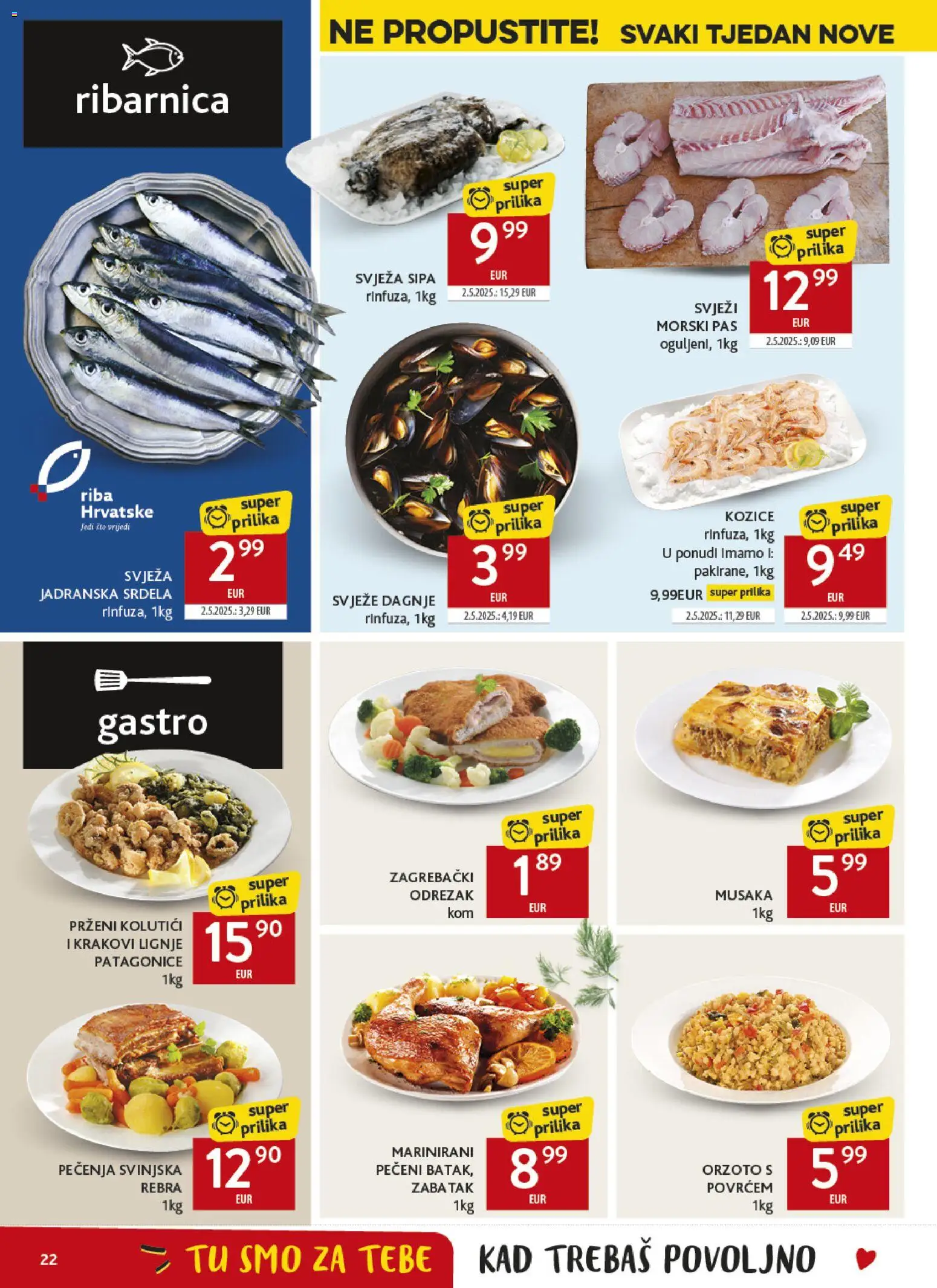 Konzum HR akciós ujság - amely érvényes a következő dátumtól: 11.03.2026 | Oldal: 22