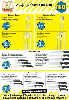 TEDi - Prévisualisation de TEDi - TEDi: Découvrez les nouvelles offres valide à partir de 23.01.2026 | Page: 11 | Produits: Couteau, Café, Viande, Tomates