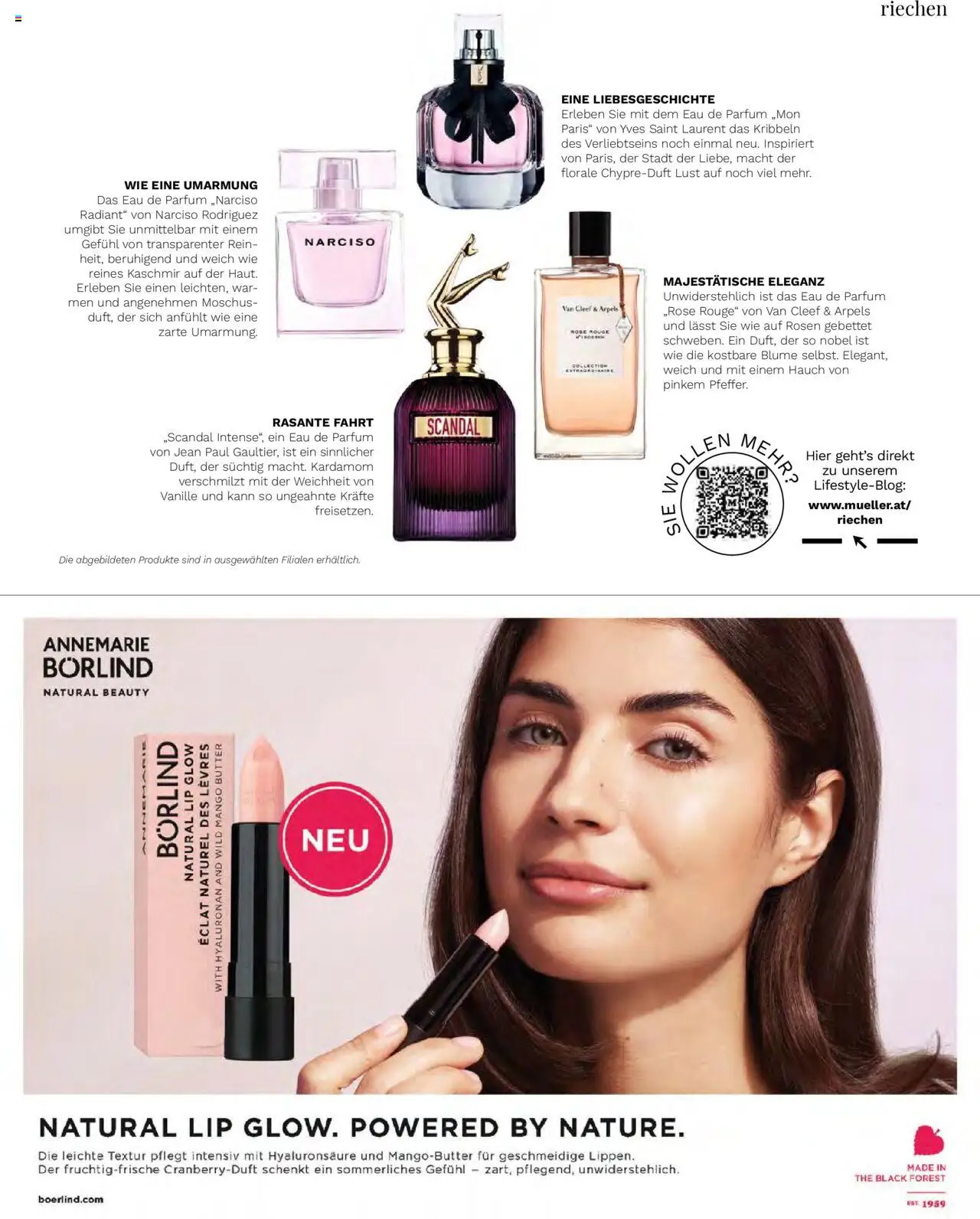 Müller Magazine Lifestyle 5/25 gültig ab 17.09.2025 | Seite: 25 | Produkte: Hose, Parfüm, Rouge, Butter