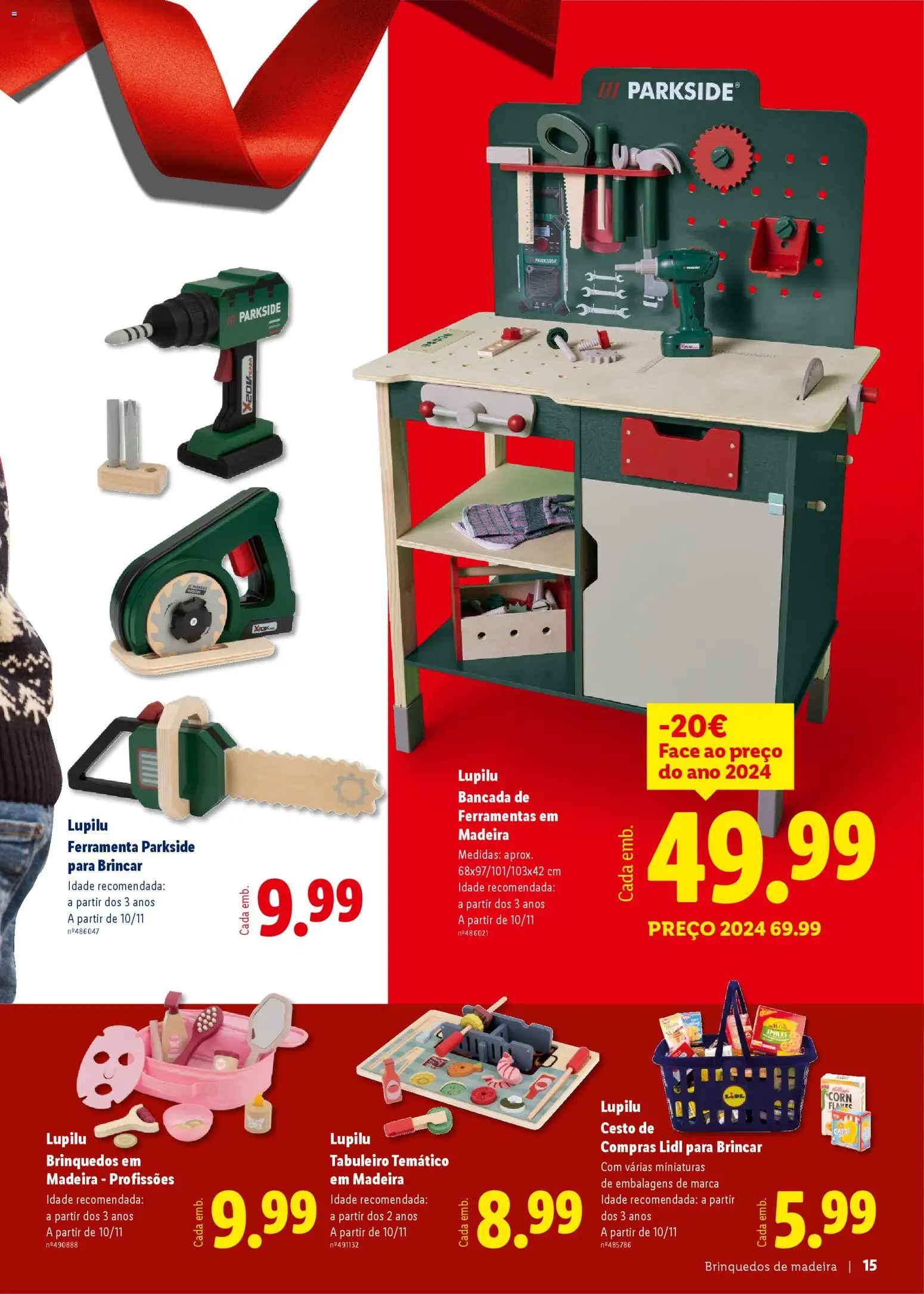 Lidl Folheto Especial │ válido de 27.10.2025 | Página: 15 | Produtos: Bancada, Ferramentas
