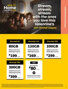 MTN specials catalogue – valid from 01.02.2026 | Page: 11 | Products: Data, Sim, Router