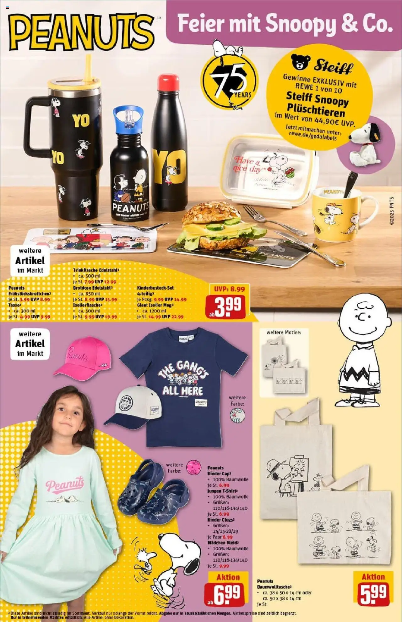 Rewe prospekt Kassel / Niederzwehren	 - gültig ab dem 06.07.2025 | Seite: 26 | Produkte: T-Shirt, Box, Kleid