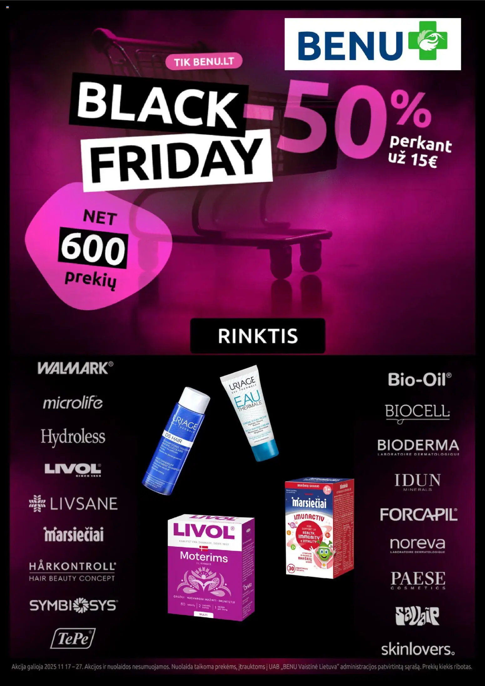 BENU akcijos nuo 17.11.2025 | Puslapis: 1