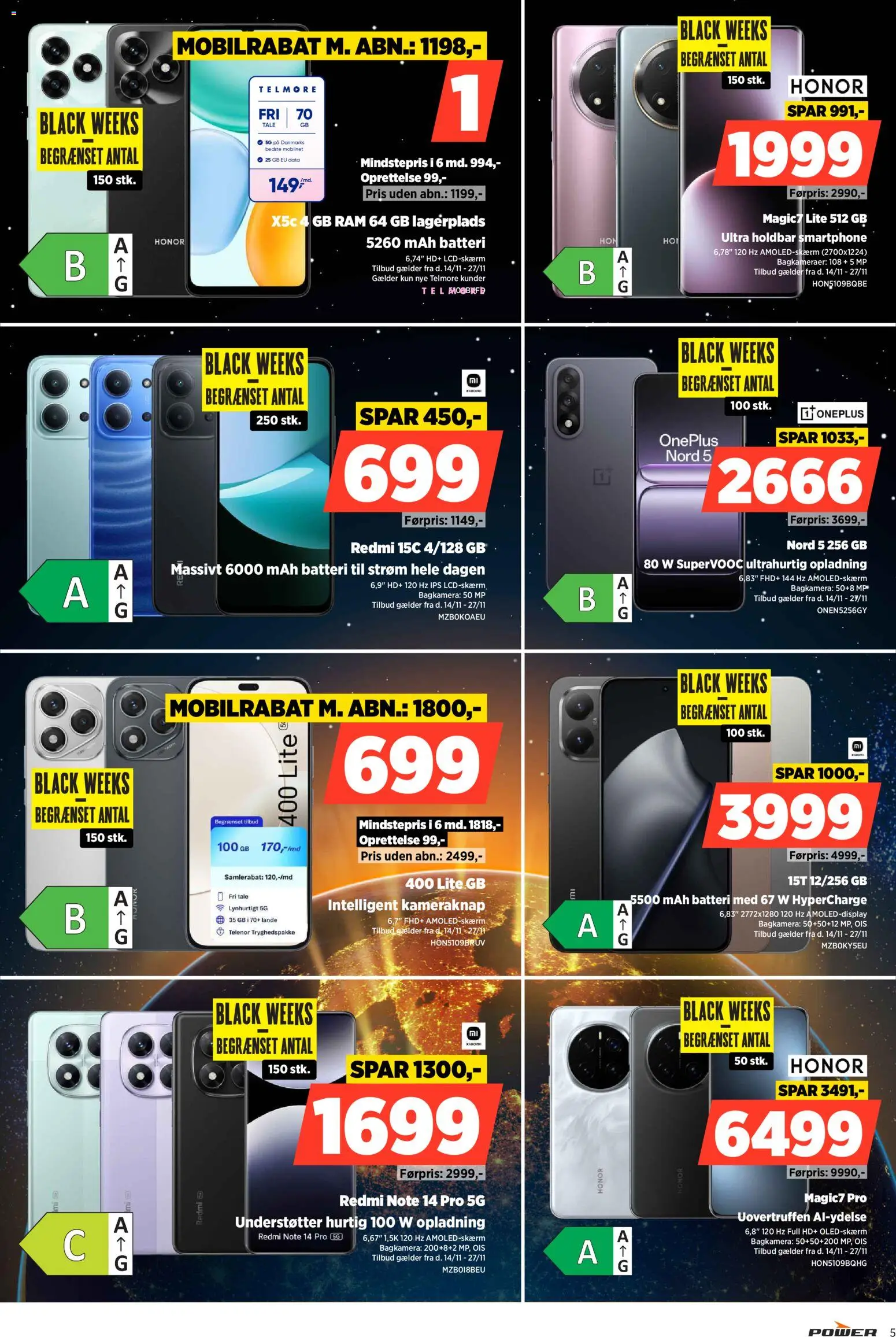 Power tilbudsavis – gyldig fra 12.11.2025 | Side: 5 | Produkter: RAM, Smartphone, Batteri