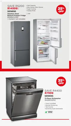 House and Home specials catalogue – valid from 07.04.2026 | Page: 11 | Products: Dishwasher, Fridge, Remote